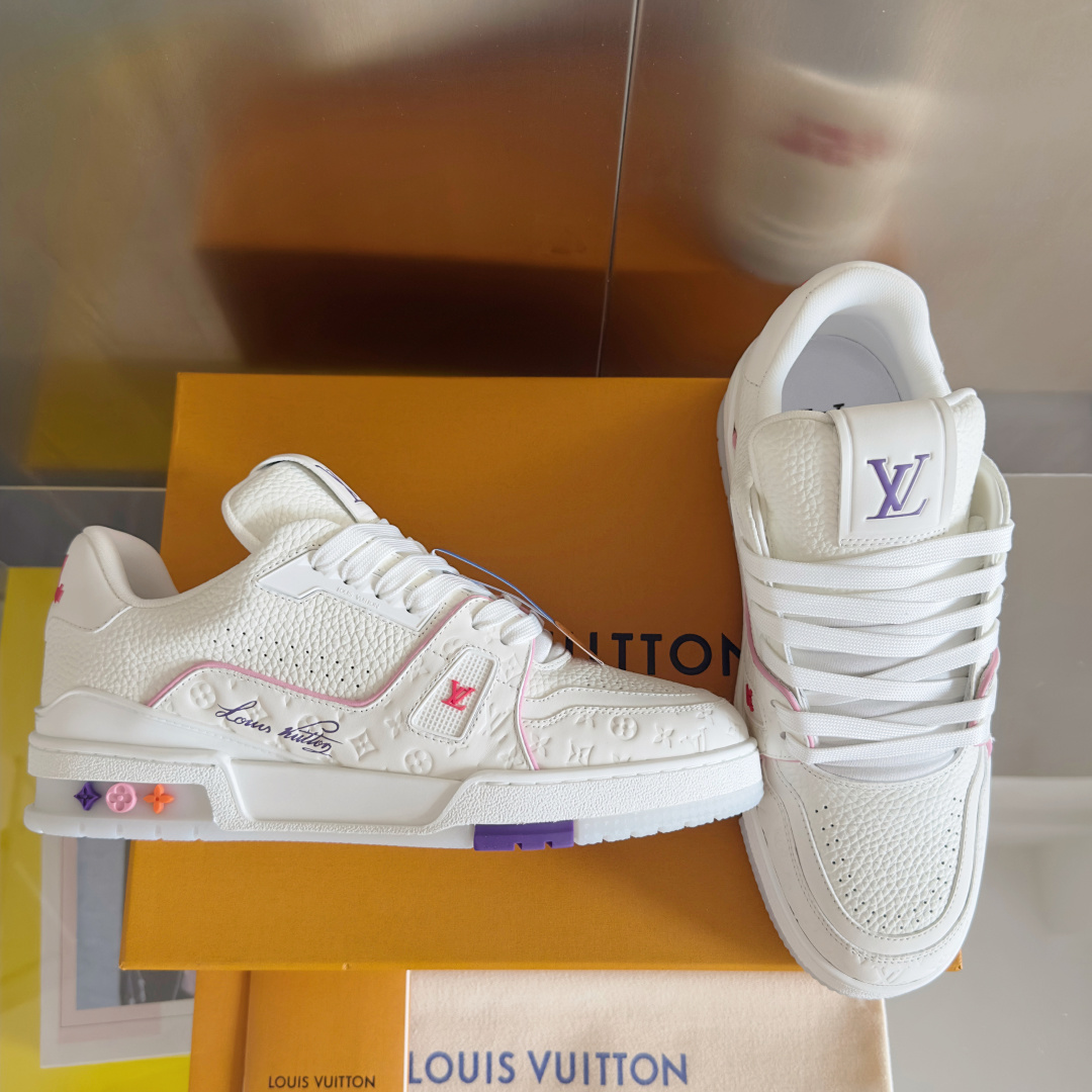 1:1 Replica Louis Vuitton shoe Top version: couple version — AAA Quality Replica