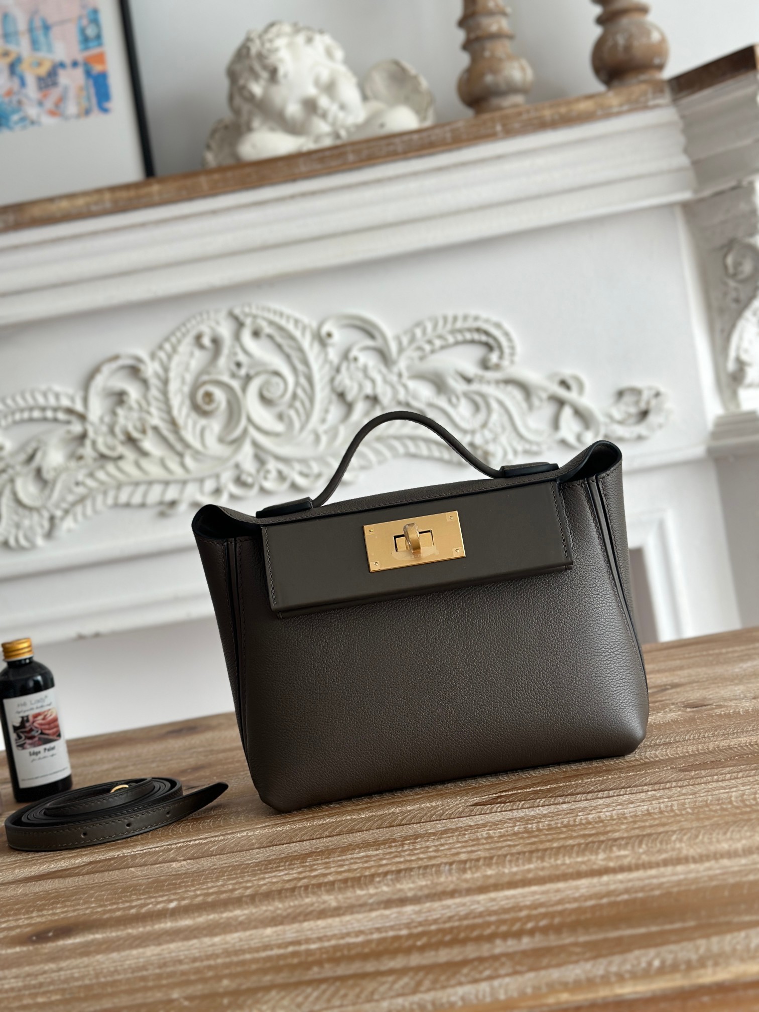 1:1 Replica Hermes bag Half hand sewing mini 2424 — AAA Quality Replica