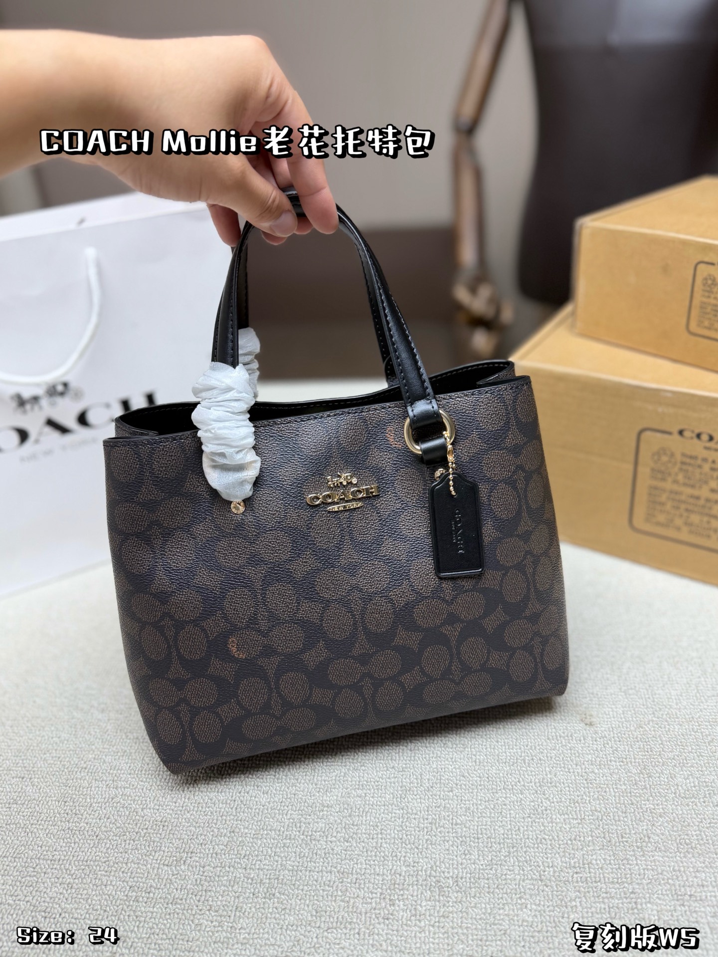 1:1 Replica COACH bag airplane box — AAA Quality Replica