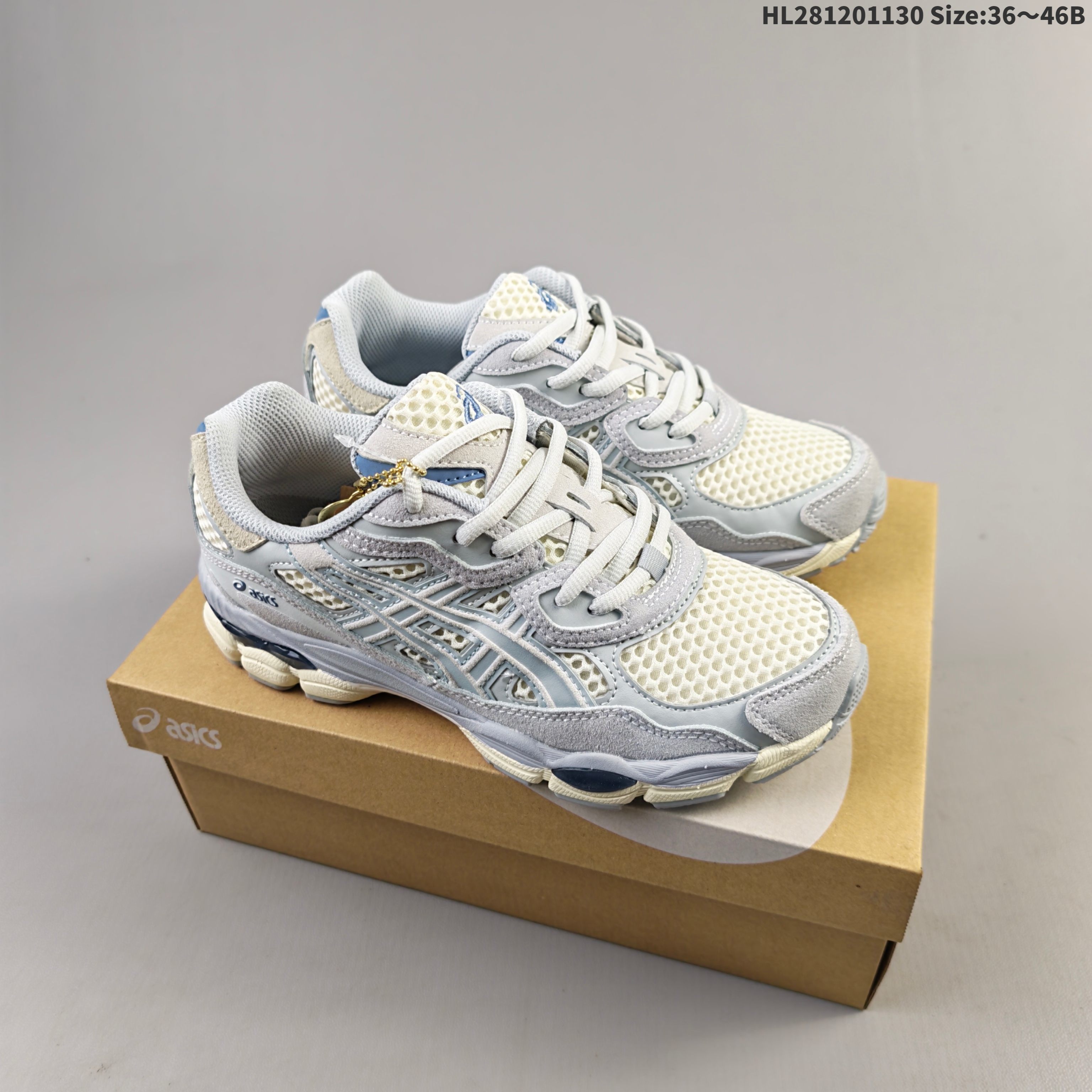 1:1 Replica Asics Gel-NYC LOGO — AAA Quality Replica