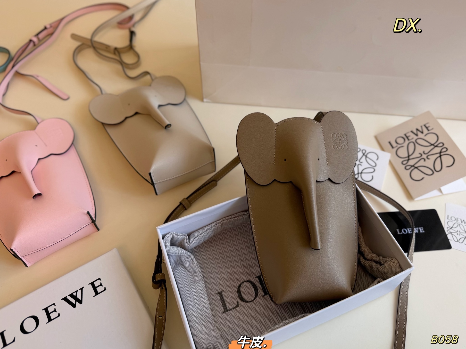 1:1 Replica LOEWE bag Cowhide (with box) — AAA Quality Replica