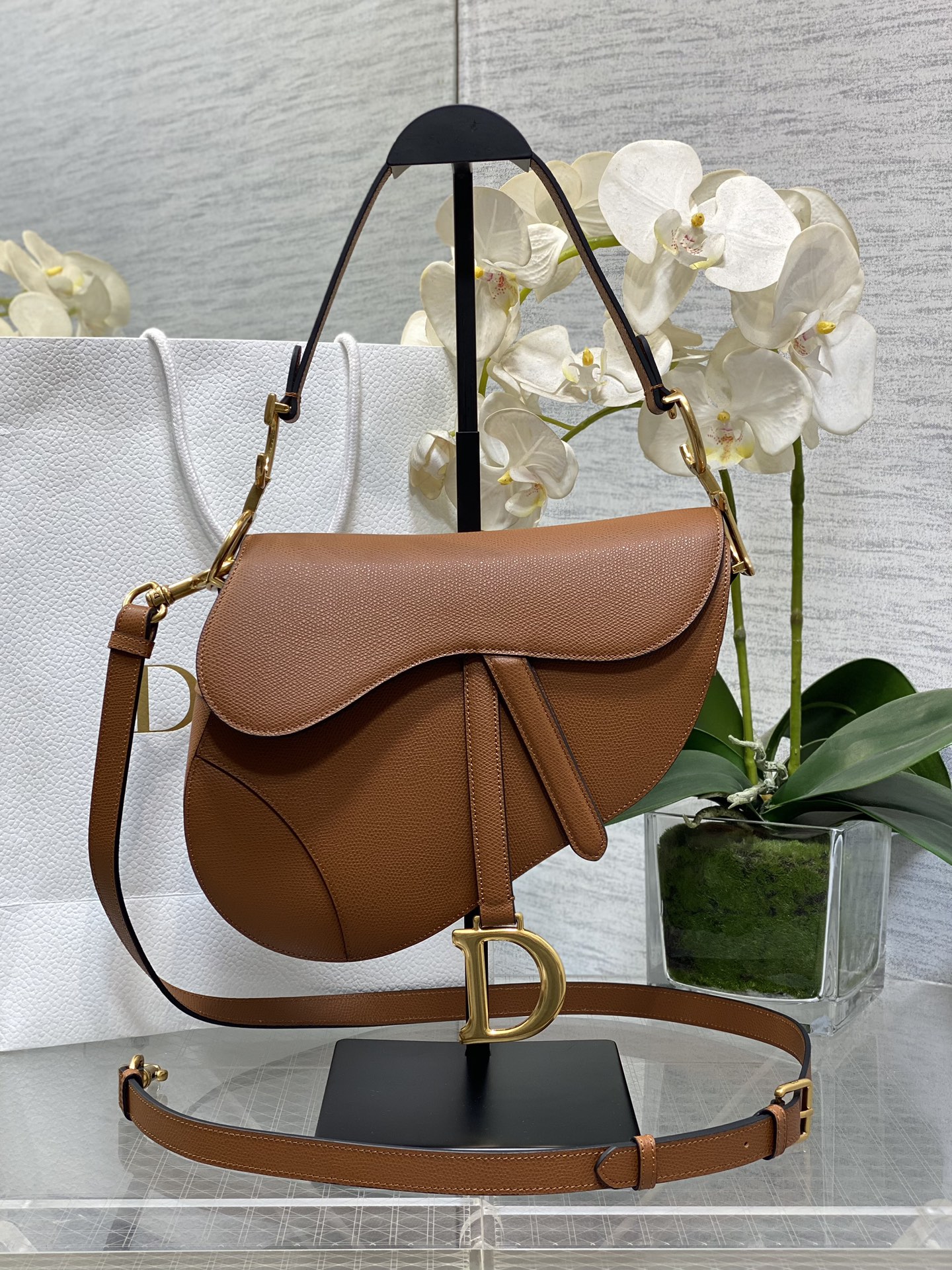 1:1 Replica Dior bag 𝗖𝗗 𝗦𝗮𝗱𝗱𝗹𝗲 Saddle bag shoulder strap — Premium Replica