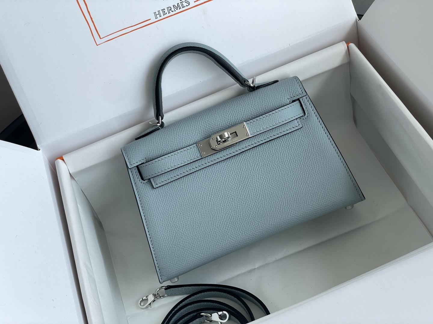 1:1 Replica Hermes bag 𝗠𝗶𝗻𝗶 𝗸𝗲𝗹𝗹𝘆 second generation — 1:1 Replica