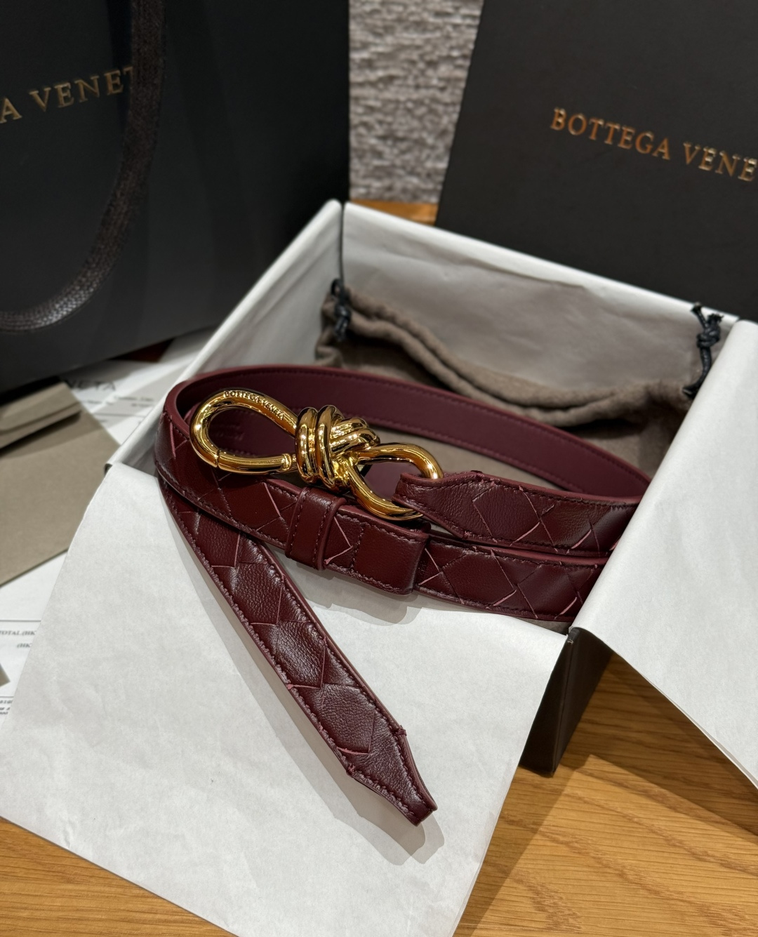 1:1 Replica BV belt BV Andimo — AAA Quality Replica