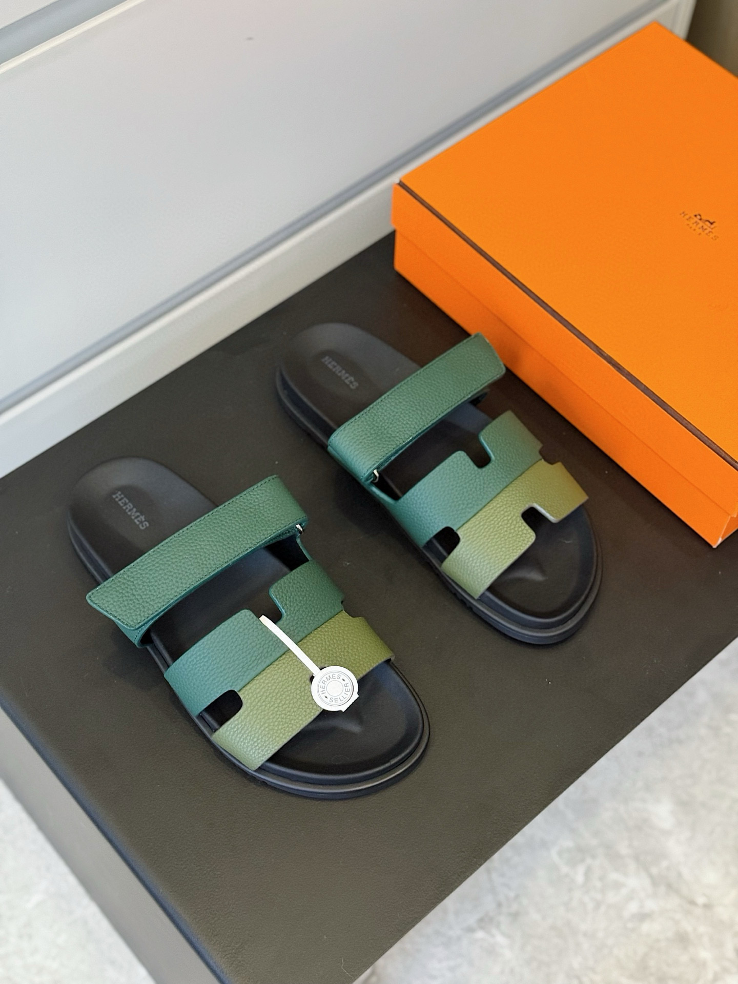1:1 Replica Hermes shoe HERMES Chypre — AAA Quality Replica