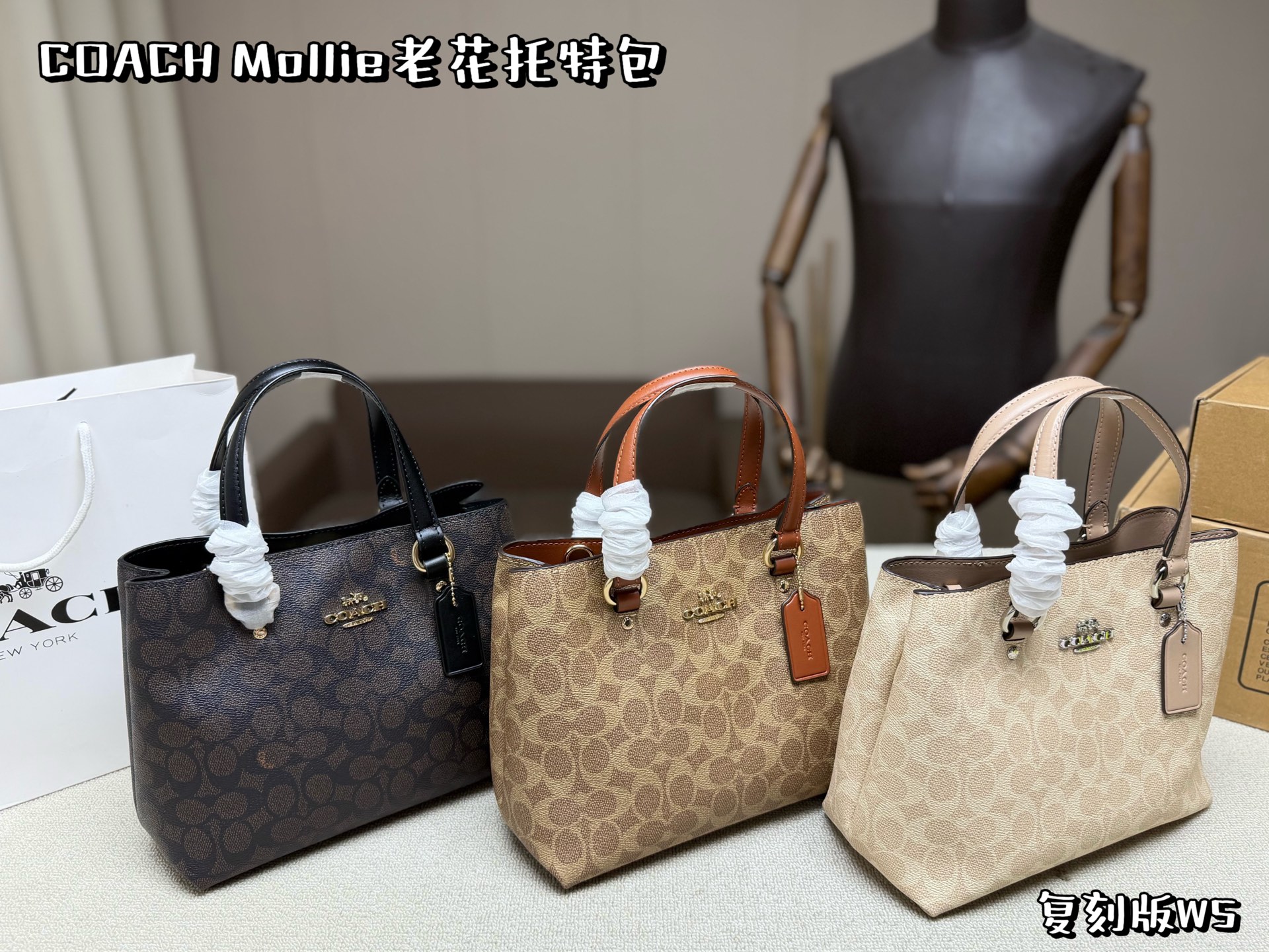 1:1 Replica COACH bag Three colors available — 1:1 Replica
