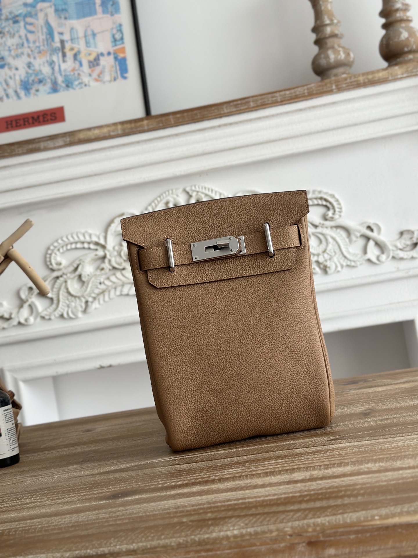 1:1 Replica Hermes bag 𝐇𝐚𝐜 𝐚 𝐝𝐨𝐬｜milk brown — AAA Quality Replica