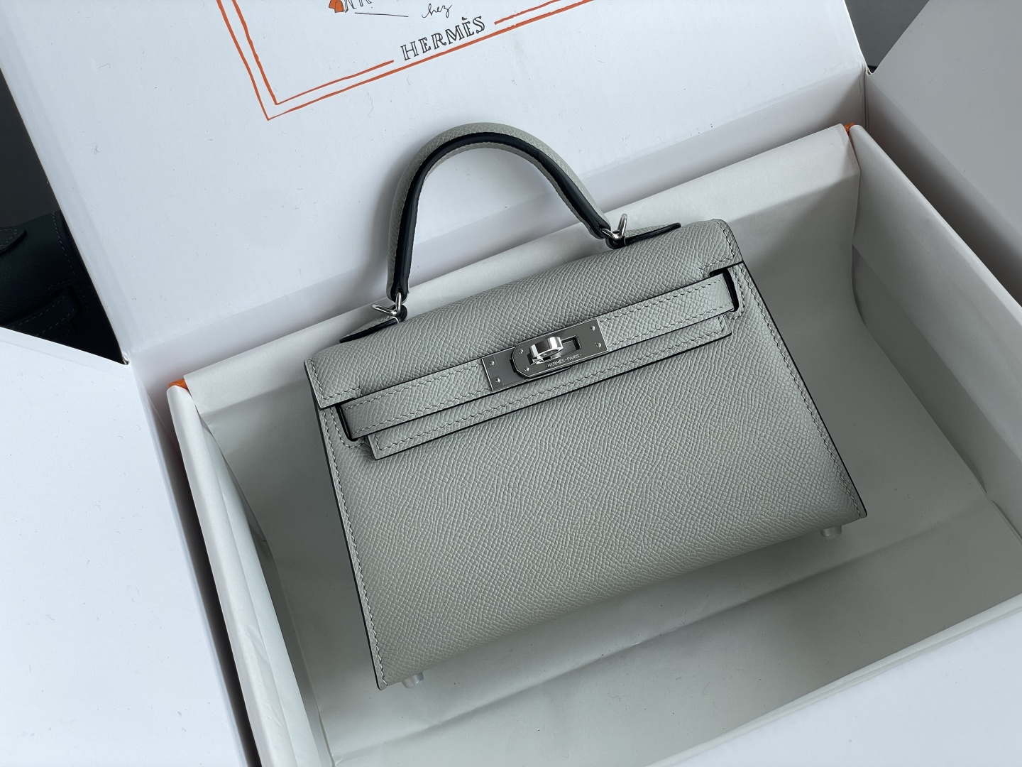 1:1 Replica Hermes bag 𝗠𝗶𝗻𝗶 𝗸𝗲𝗹𝗹𝘆 second generation — Premium Replica