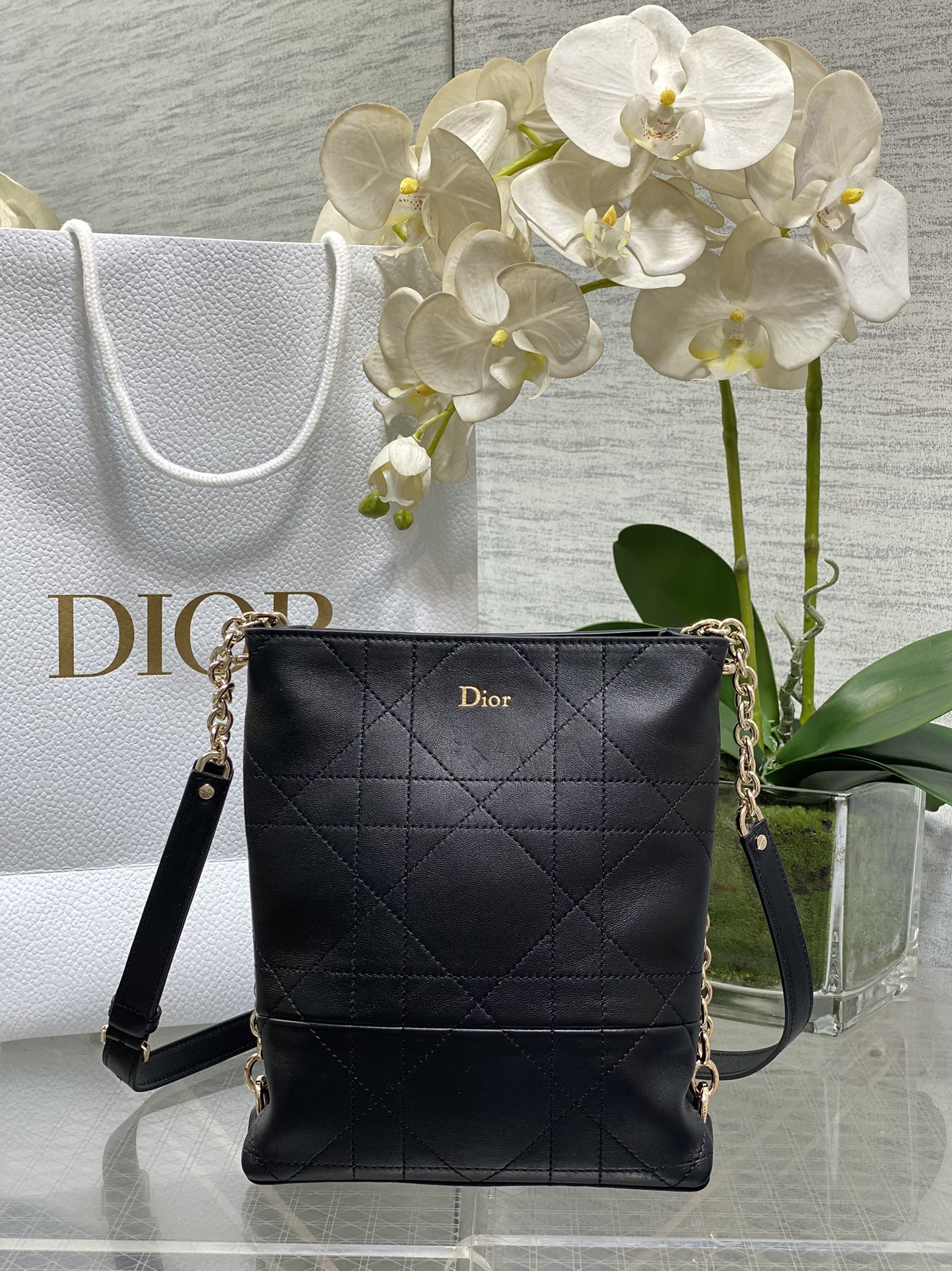 1:1 Replica Dior bag 𝐃𝐢𝐨𝐫 𝐓𝐫𝐢𝐚𝐧𝐨𝐧New chain bag — Premium Replica