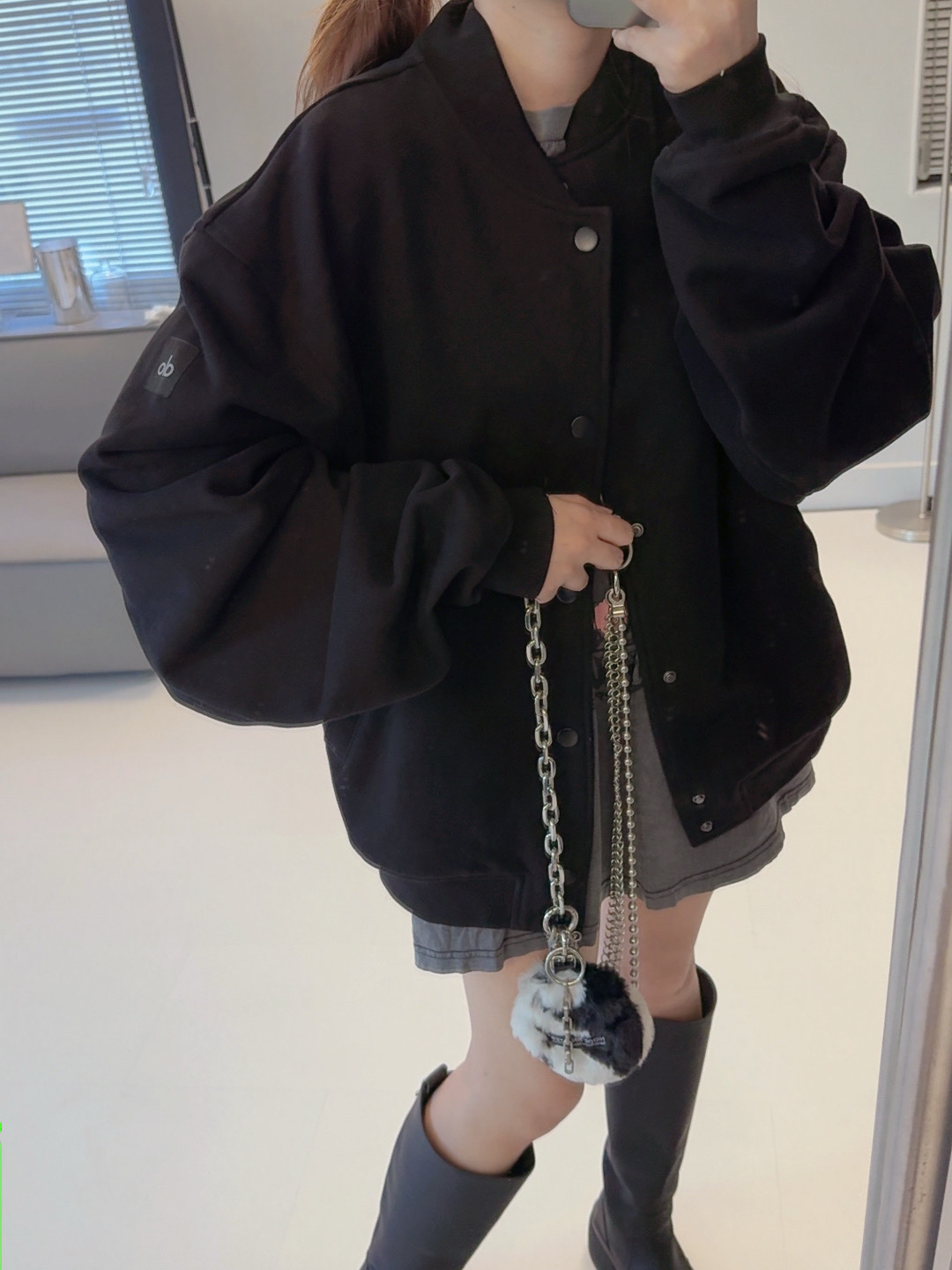 1:1 Replica Alo Jacket Black — Premium Replica