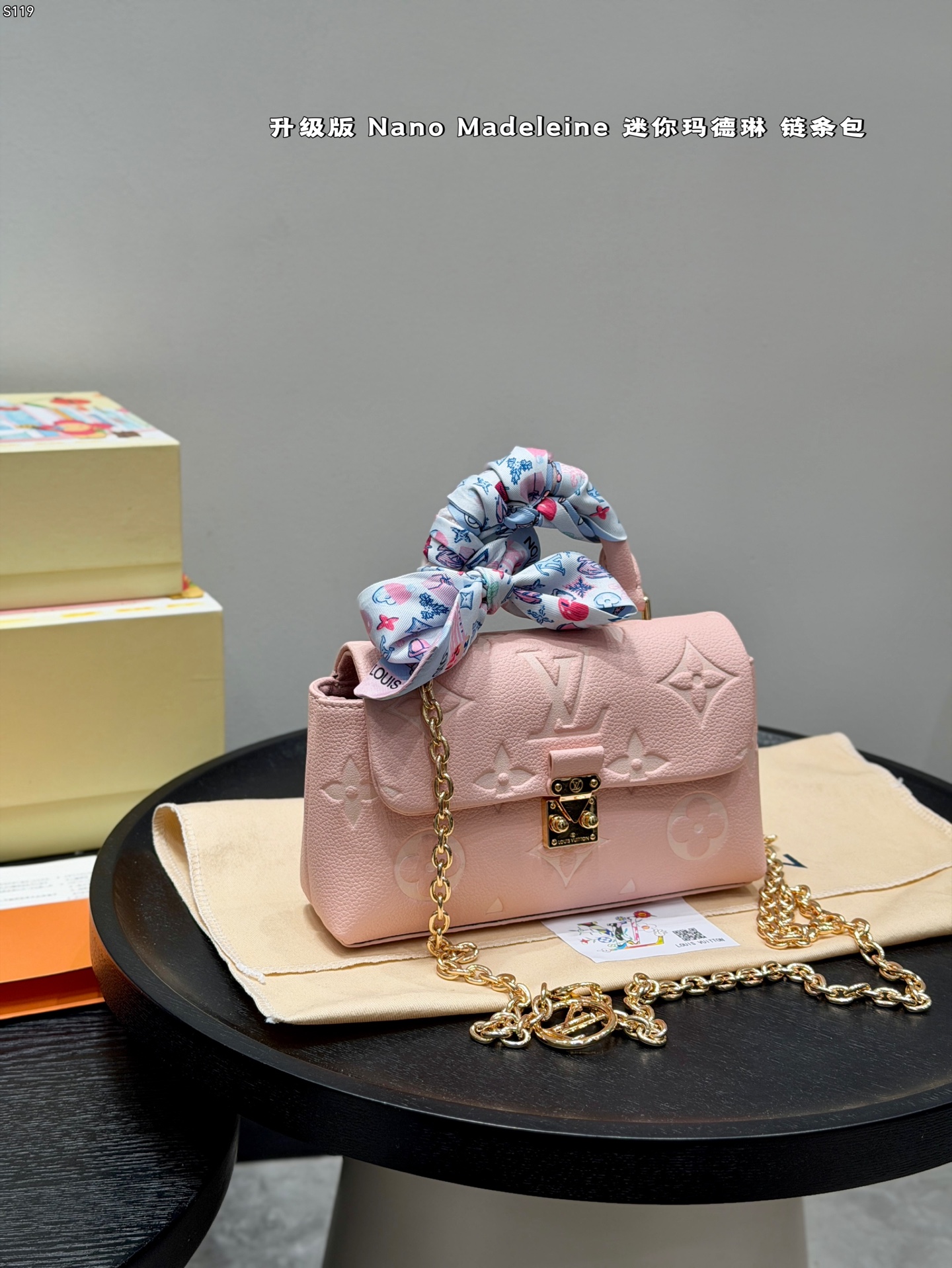 1:1 Replica MCM bag Mini gift box packaging — Premium Replica