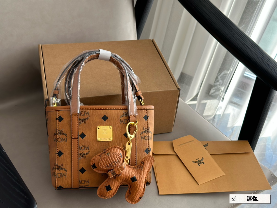 1:1 Replica MCM bag With box (mini) — Premium Replica