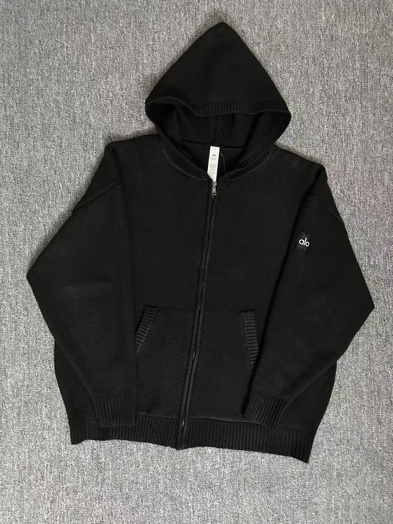 1:1 Replica Alo Jacket Black — 1:1 Replica