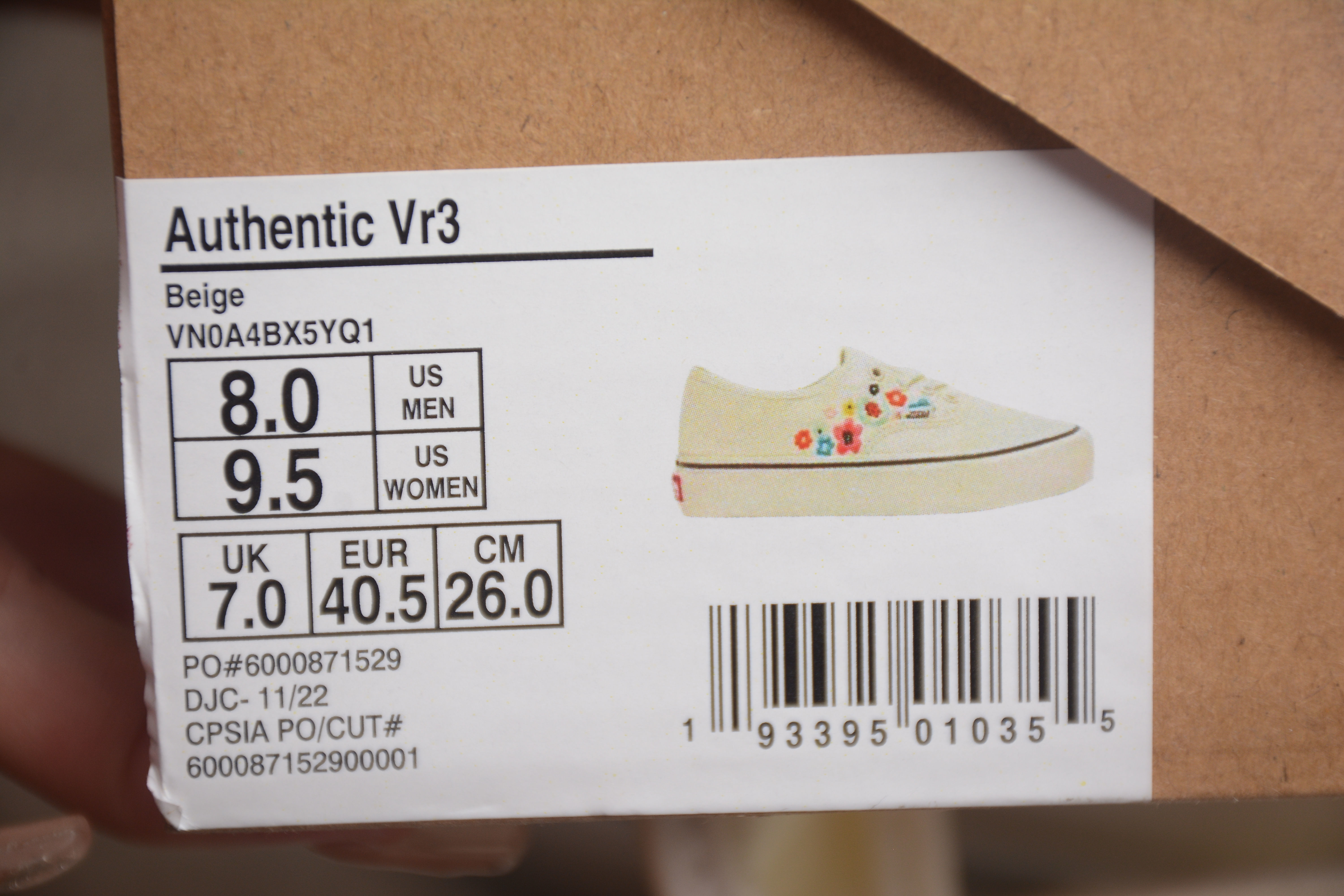 1:1 Replica Vans Authentic VR3 — 1:1 Replica