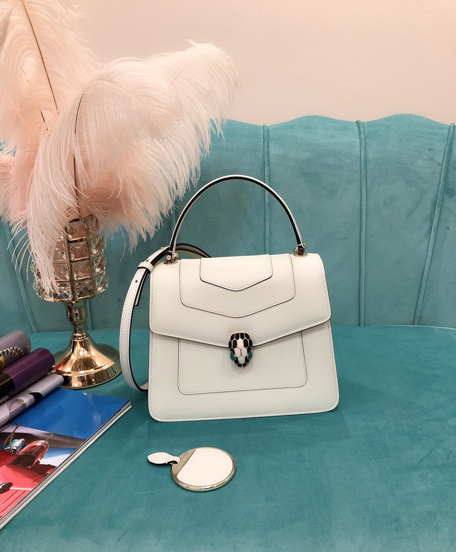 1:1 Replica BVLGARI bag Chip model — Premium Replica