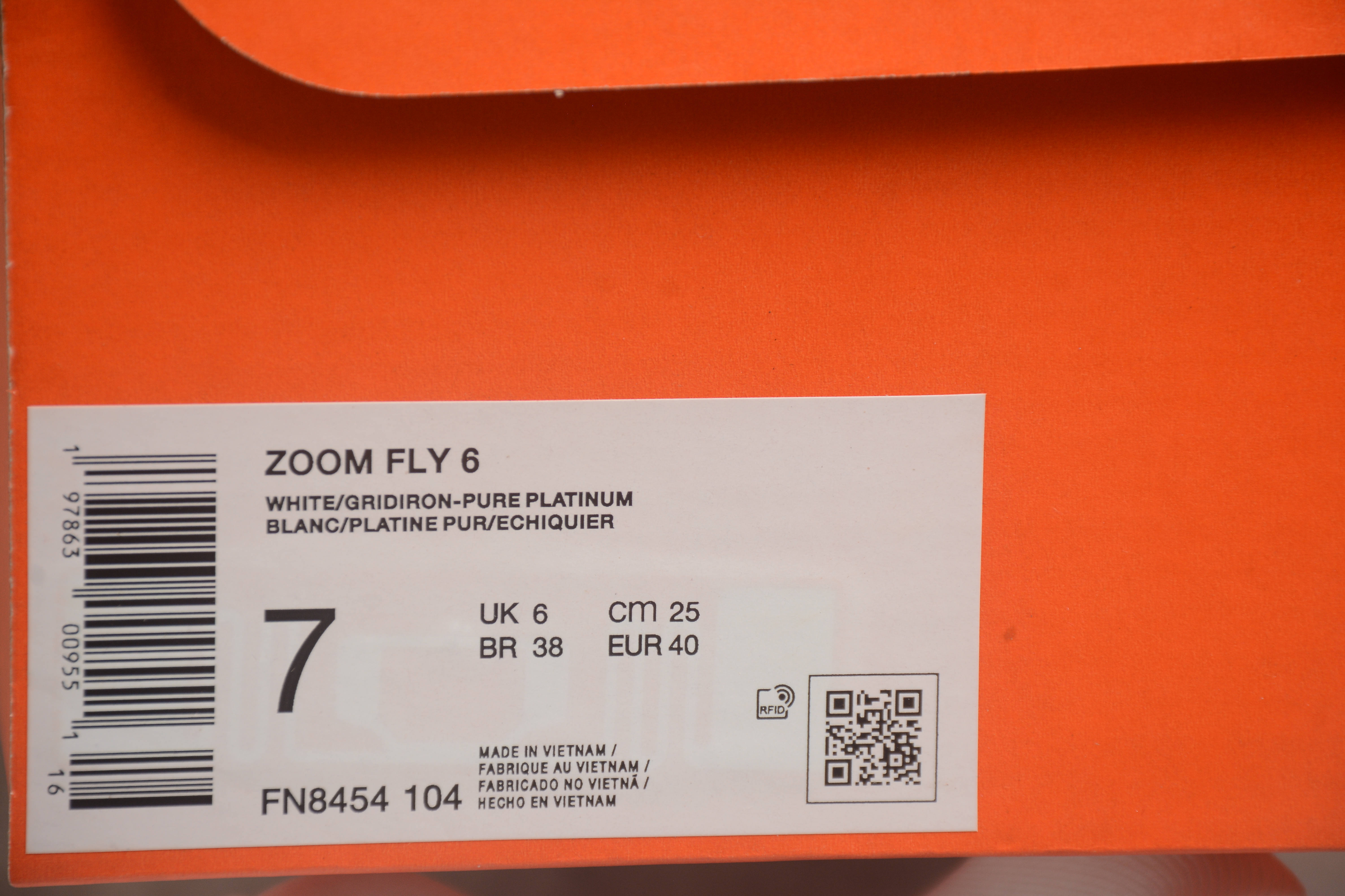 1:1 Replica Nike Zoom Fly 6 — Premium Replica
