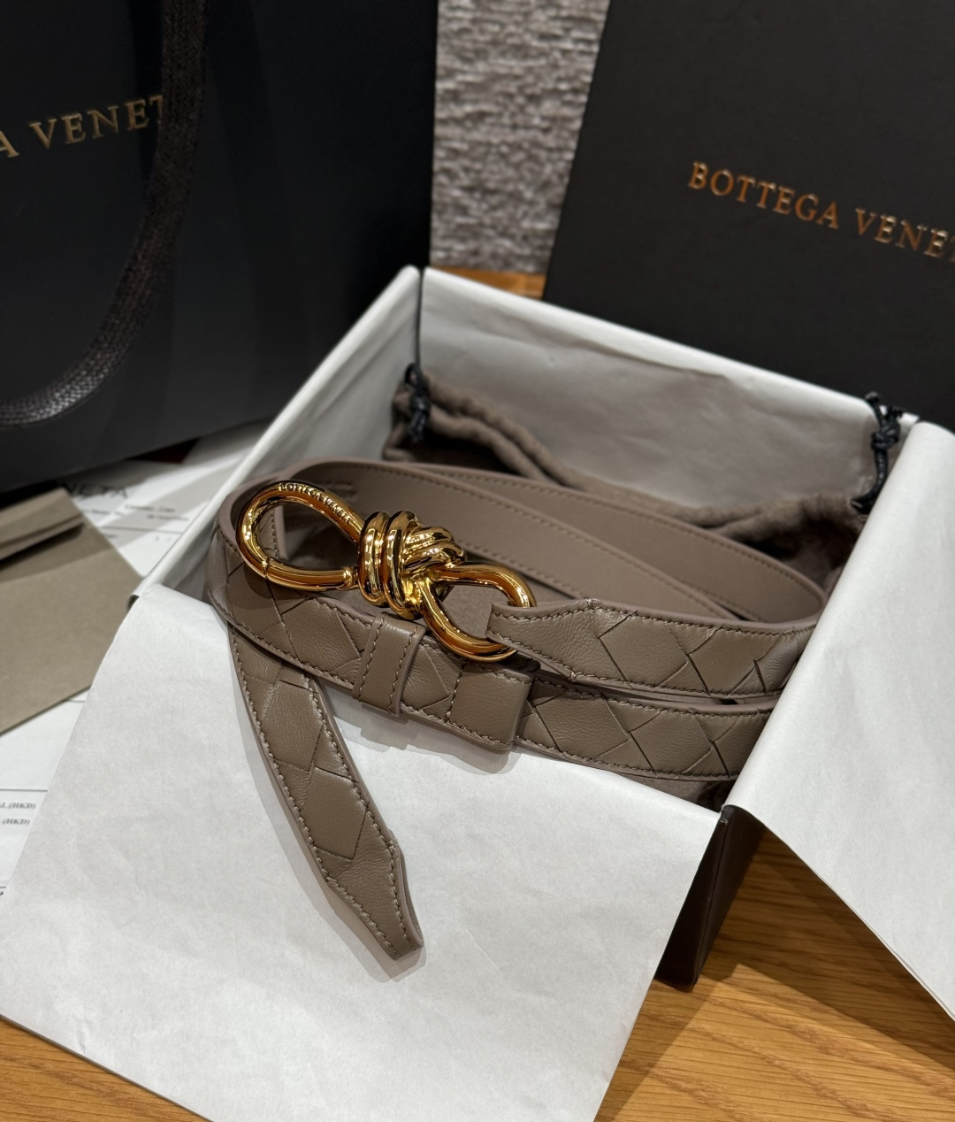 1:1 Replica BV belt BV Andimo — AAA Quality Replica