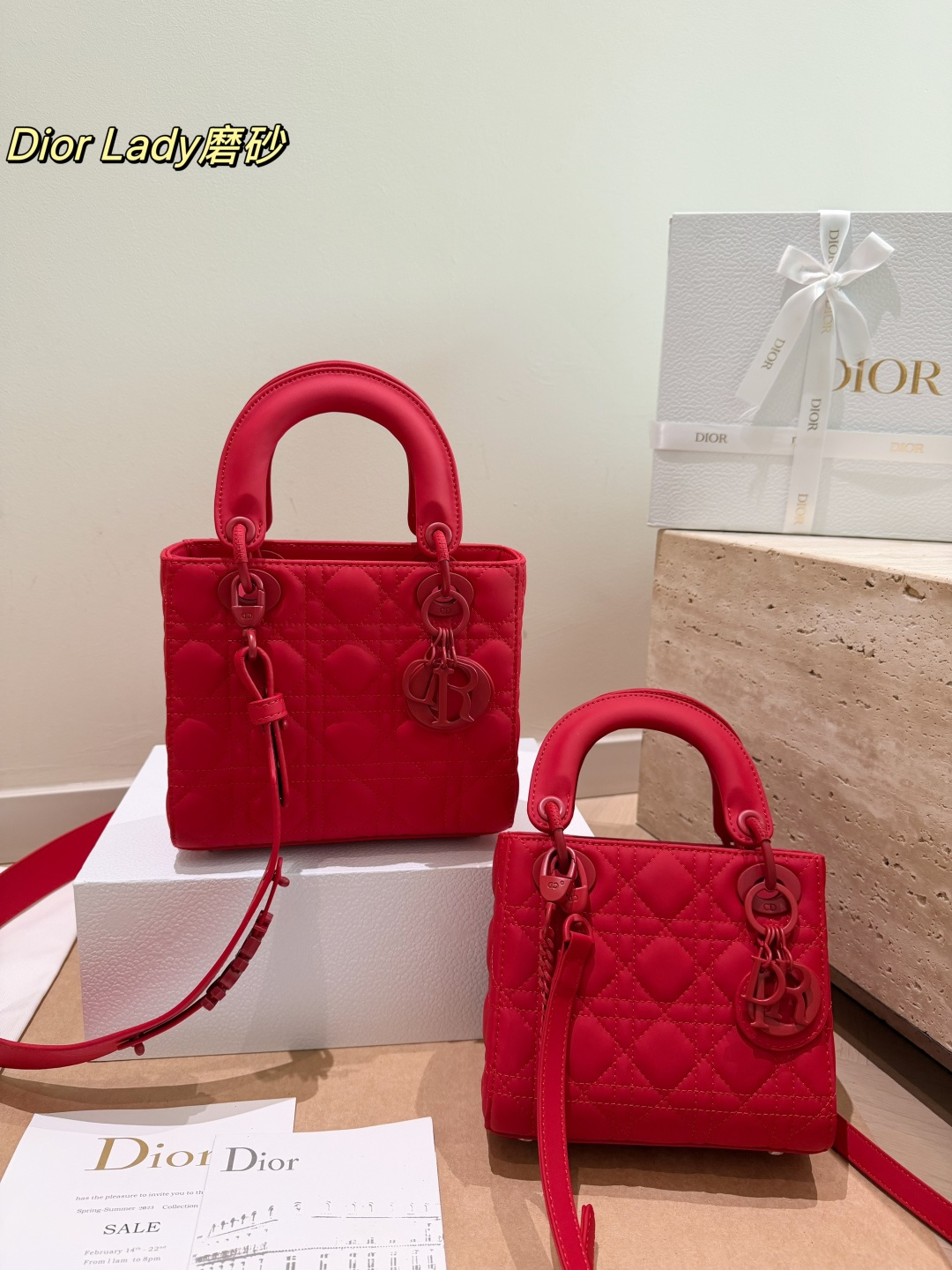 1:1 Replica Dior bag Four grids Three grids — Premium Replica