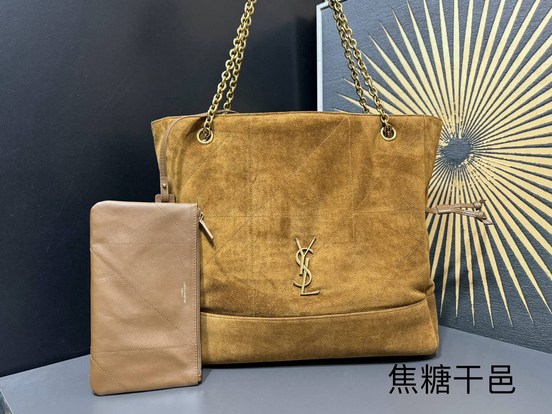 1:1 Replica YSL bag Suede style — 1:1 Replica