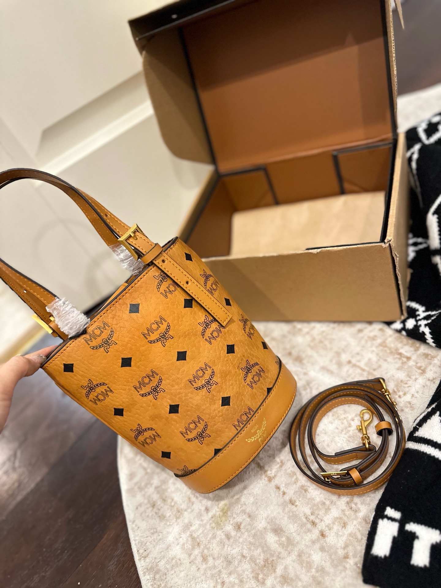 1:1 Replica MCM bag MCM Soft Berlin Series — Premium Replica