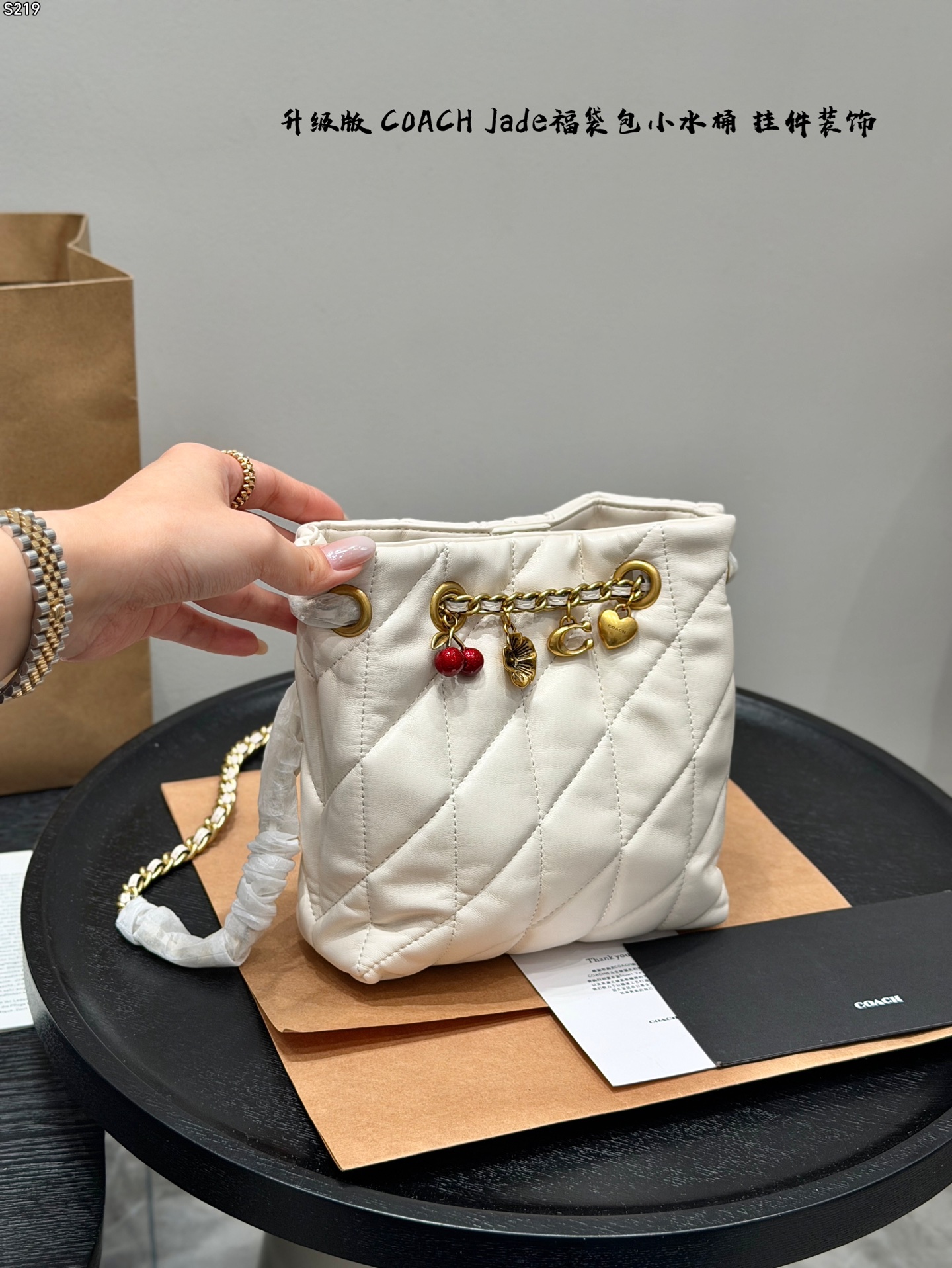 1:1 Replica COACH bag Upgraded version pendant decoration — AAA Quality Replica