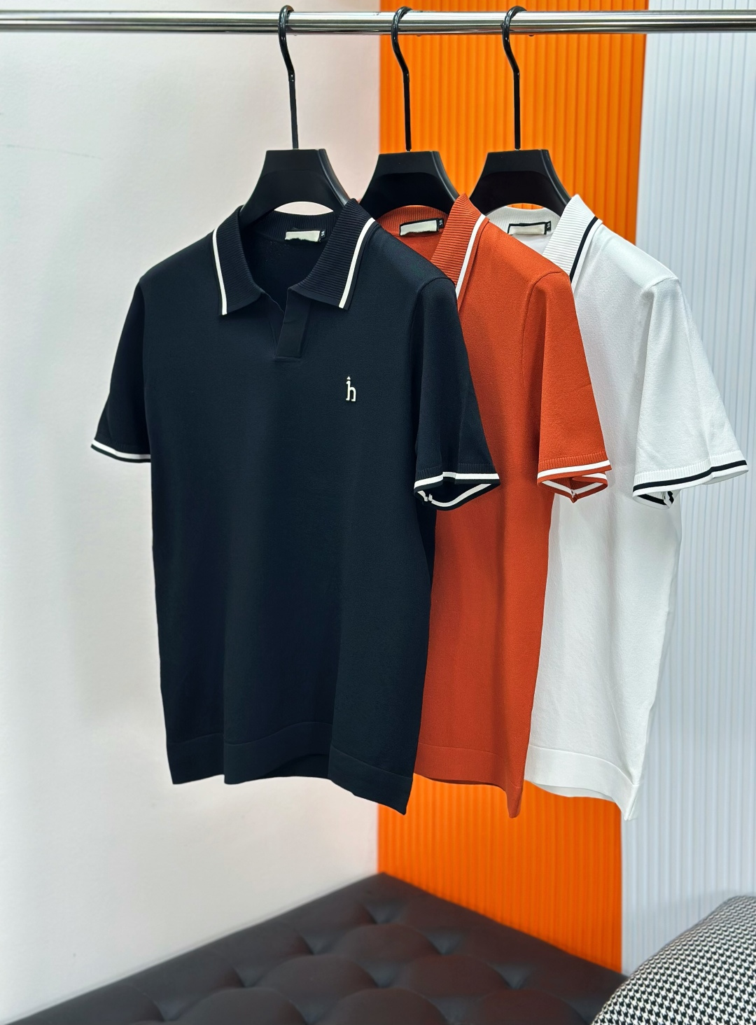1:1 Replica Hermes Men Hermes 26ss T logo — AAA Quality Replica