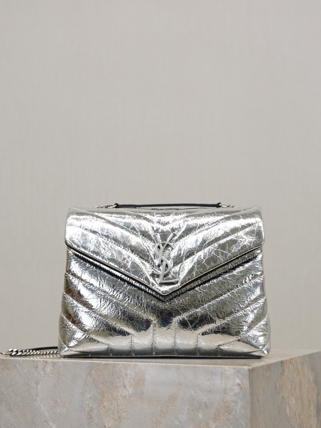 1:1 Replica YSL bag Silver — Premium Replica