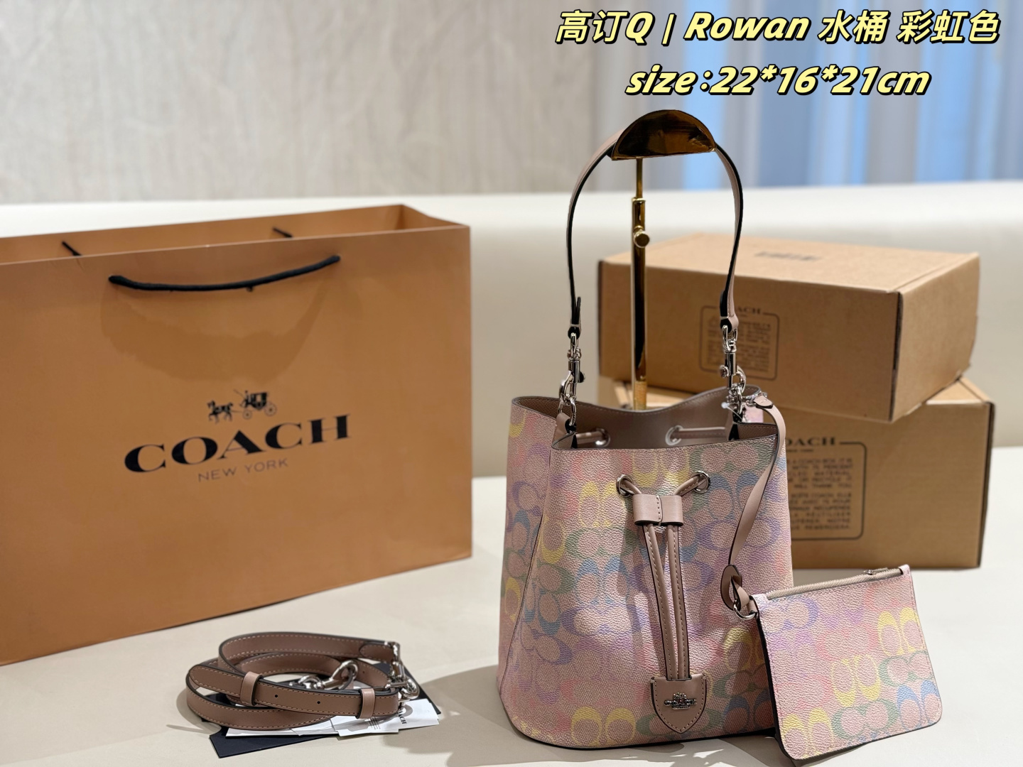 1:1 Replica COACH bag Rowan — AAA Quality Replica