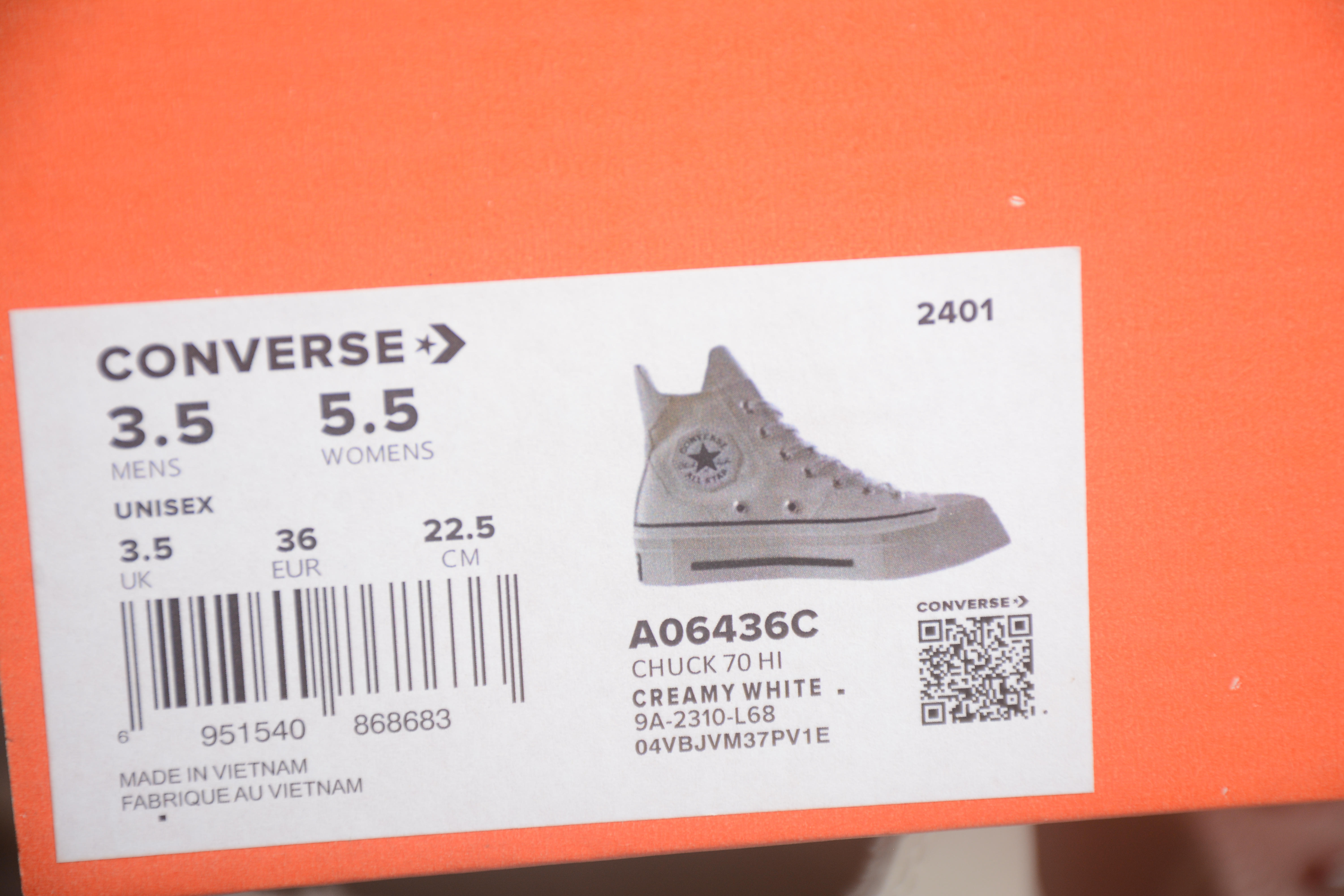 1:1 Replica Converse Chuck 70s New A06436 C — AAA Quality Replica