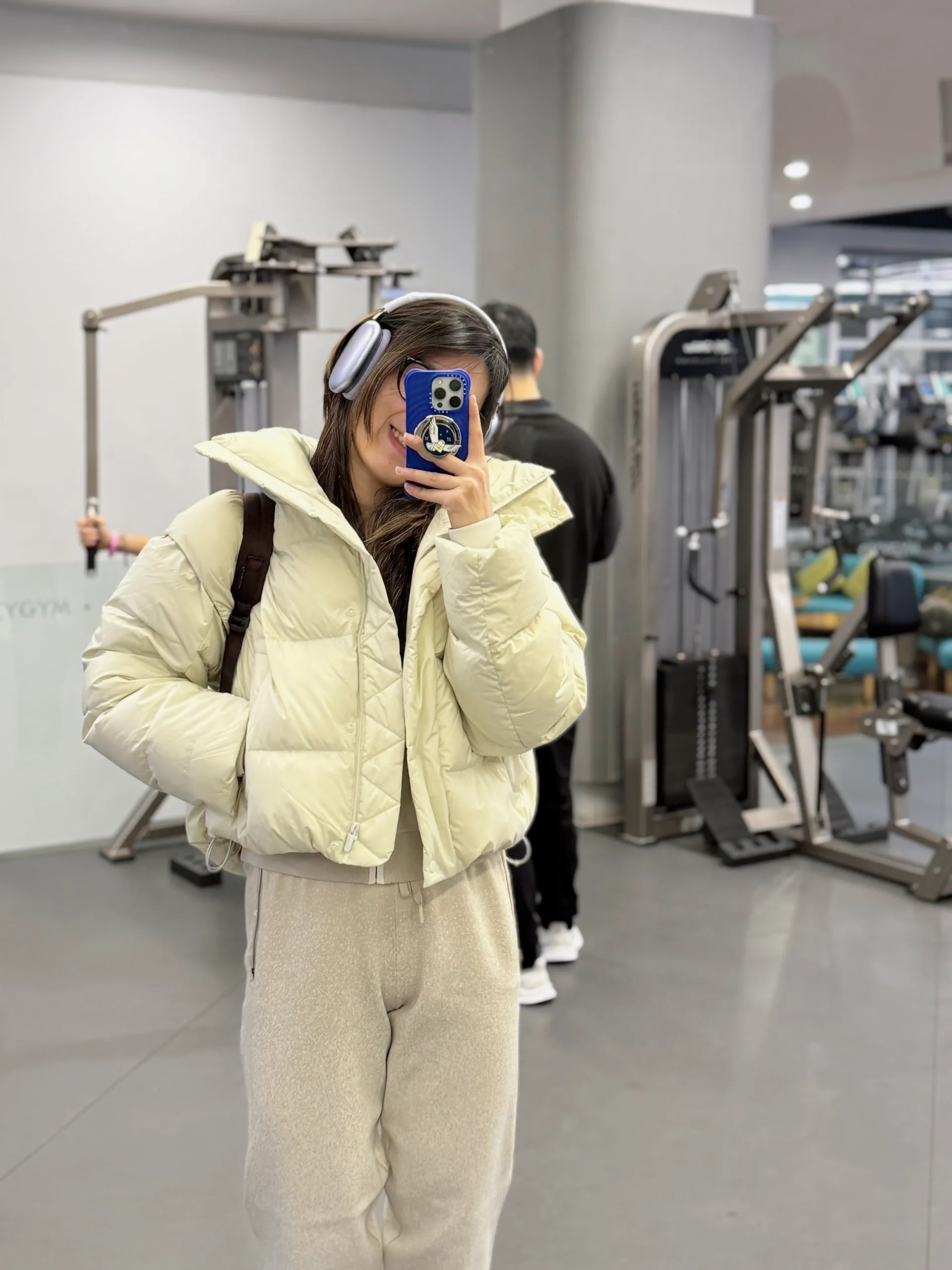 1:1 Replica Lulu Jacket White — Premium Replica