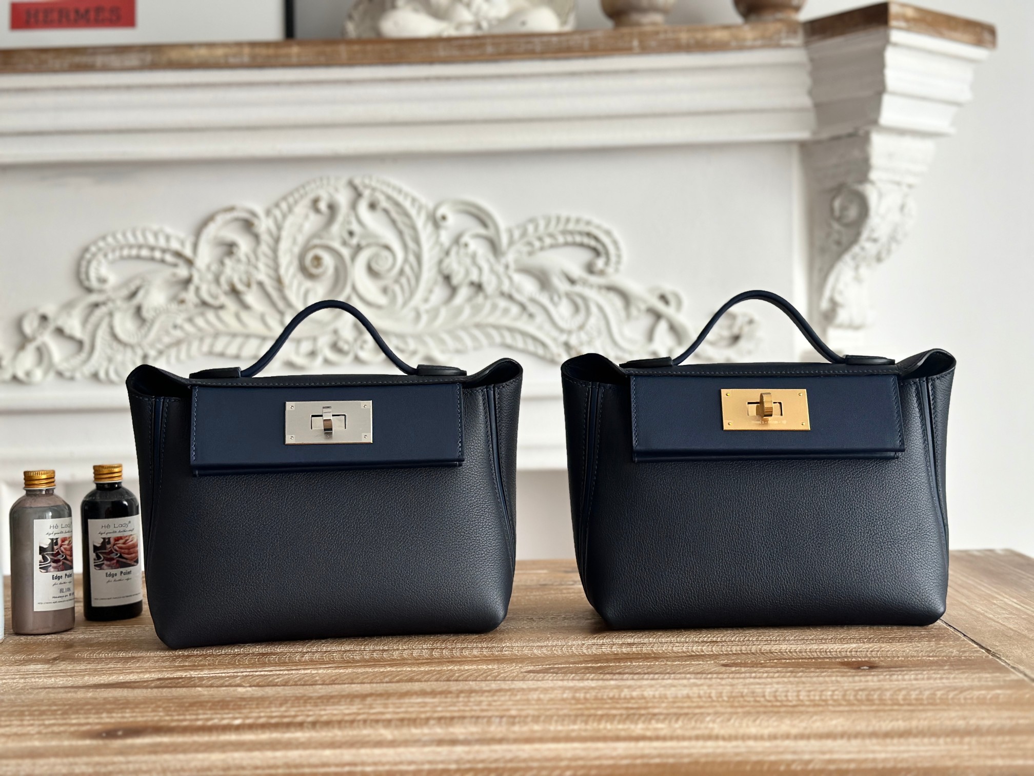 1:1 Replica Hermes bag Half hand sewing mini 2424 — AAA Quality Replica