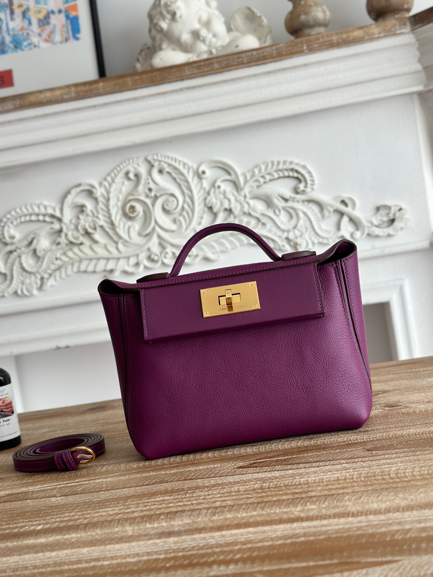 1:1 Replica Hermes bag Half hand sewing mini 2424 — AAA Quality Replica