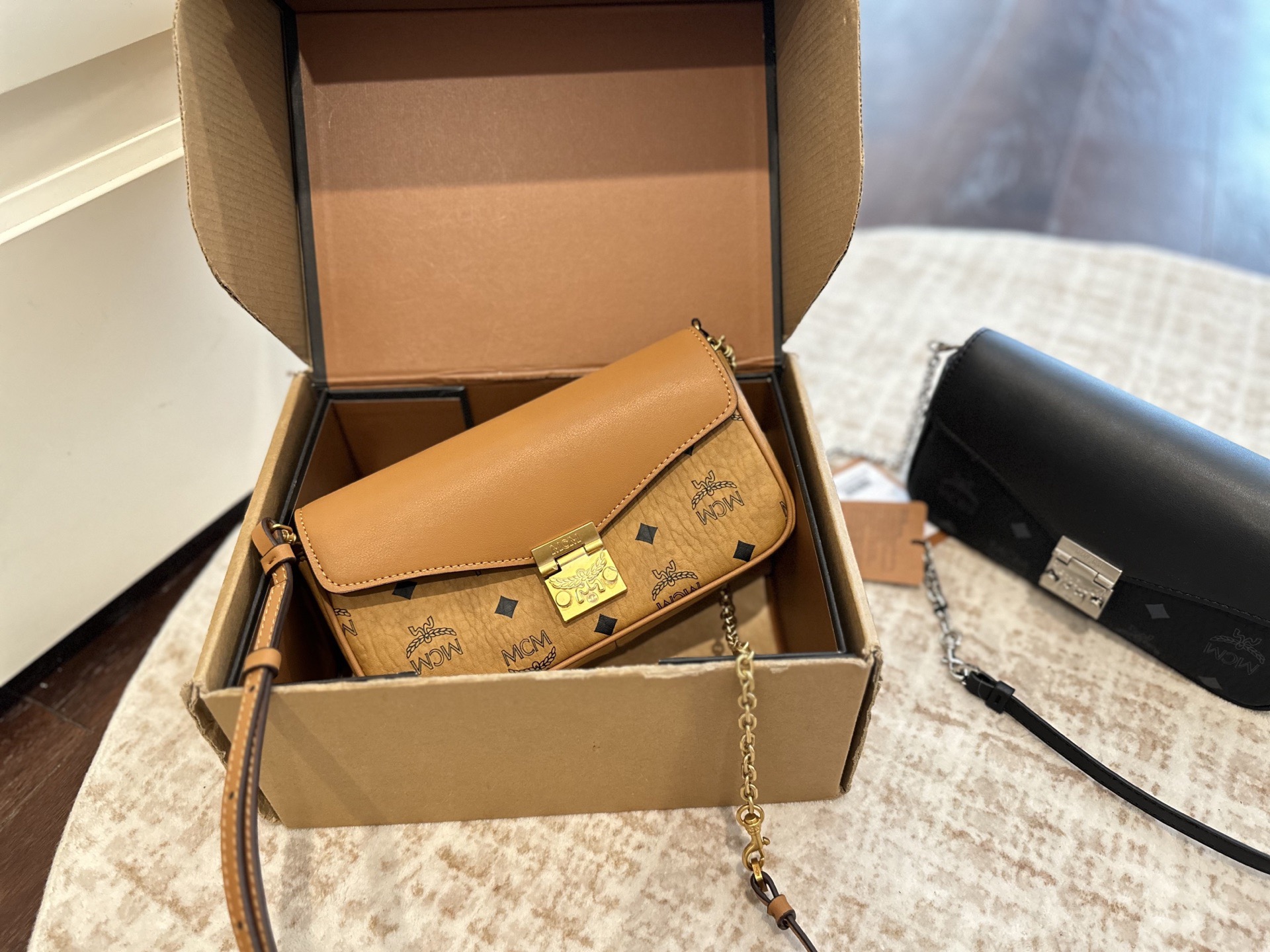 1:1 Replica MCM bag size 21.5*11cm — AAA Quality Replica