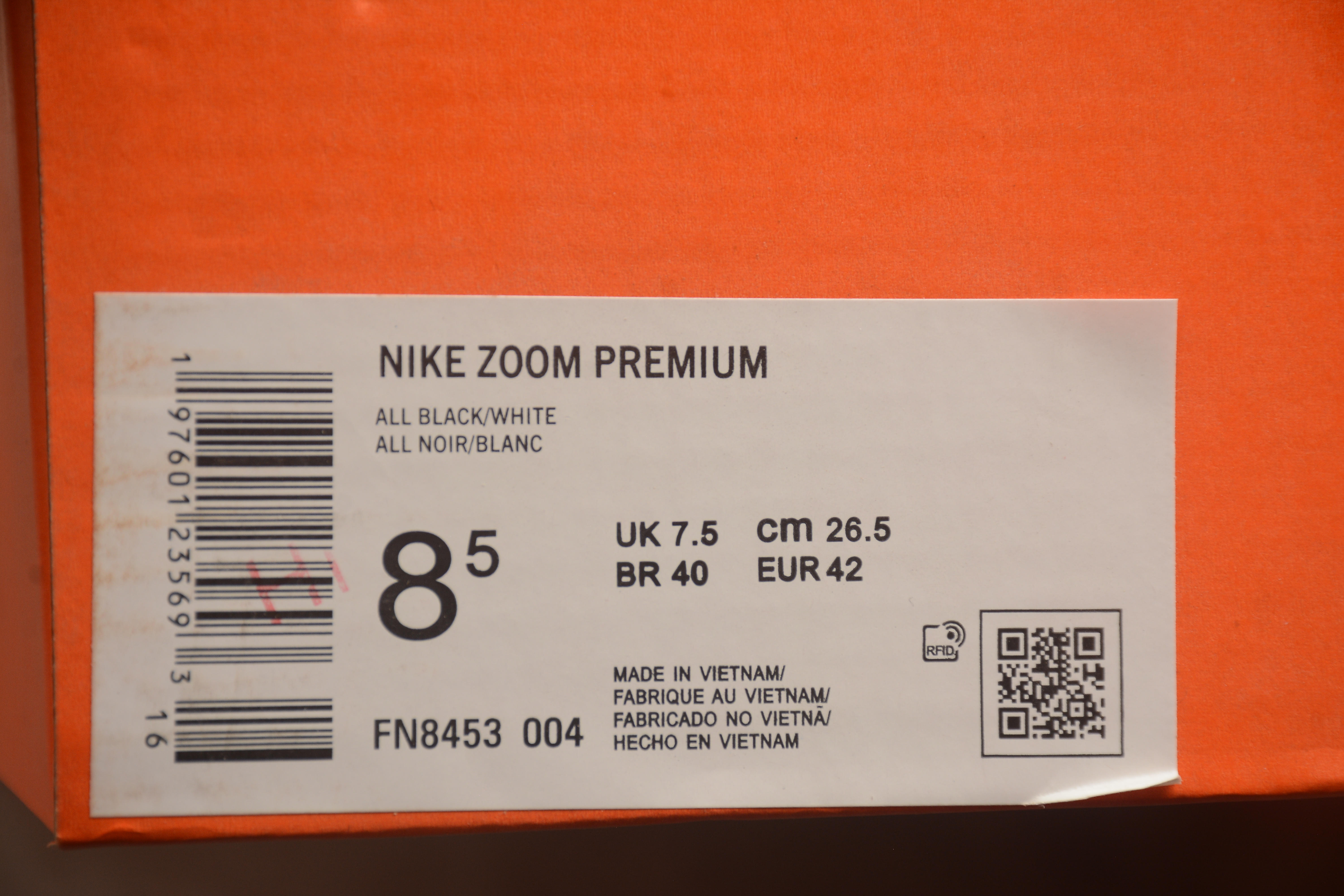 1:1 Replica Nike VOMERO PREMIUM — Premium Replica