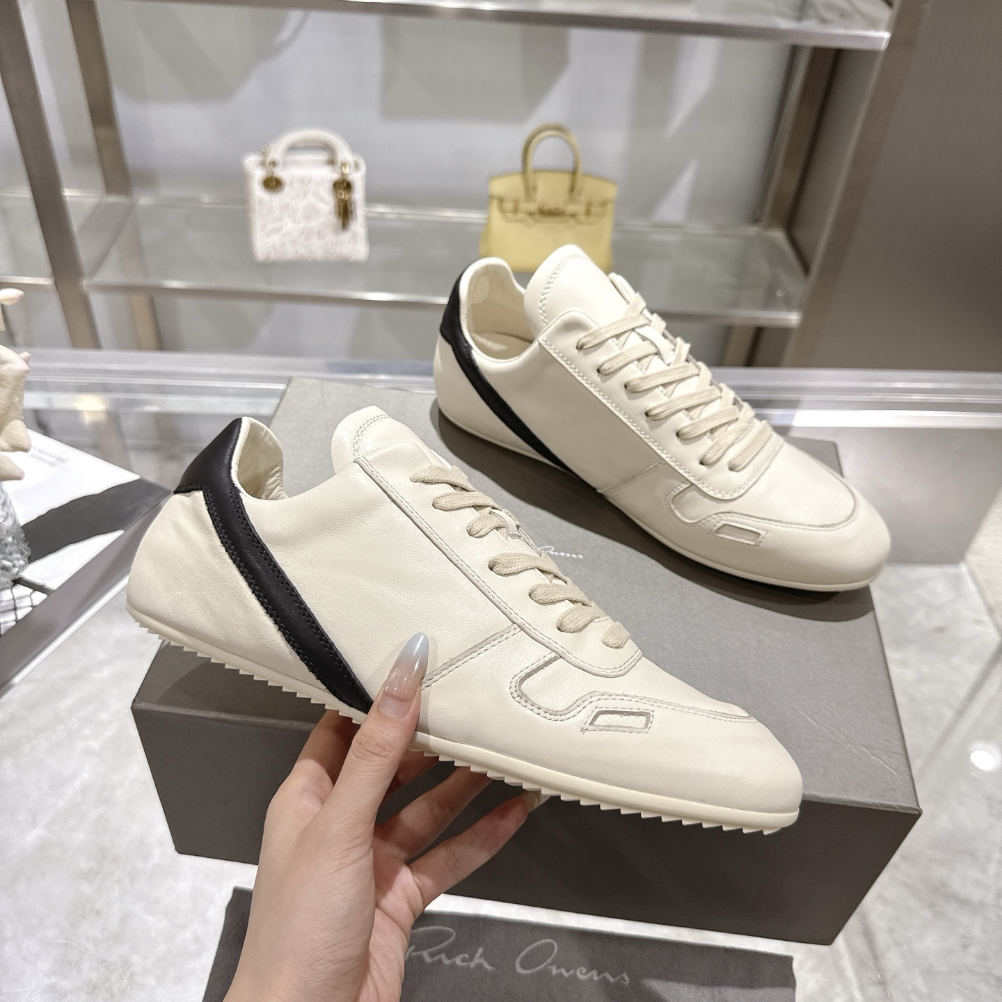 1:1 Replica Rick Owens Shoes Top version — Premium Replica