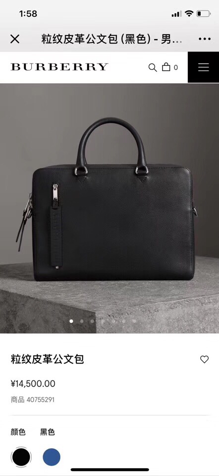 1:1 Replica Briefcase bur Men's — AAA Quality Replica