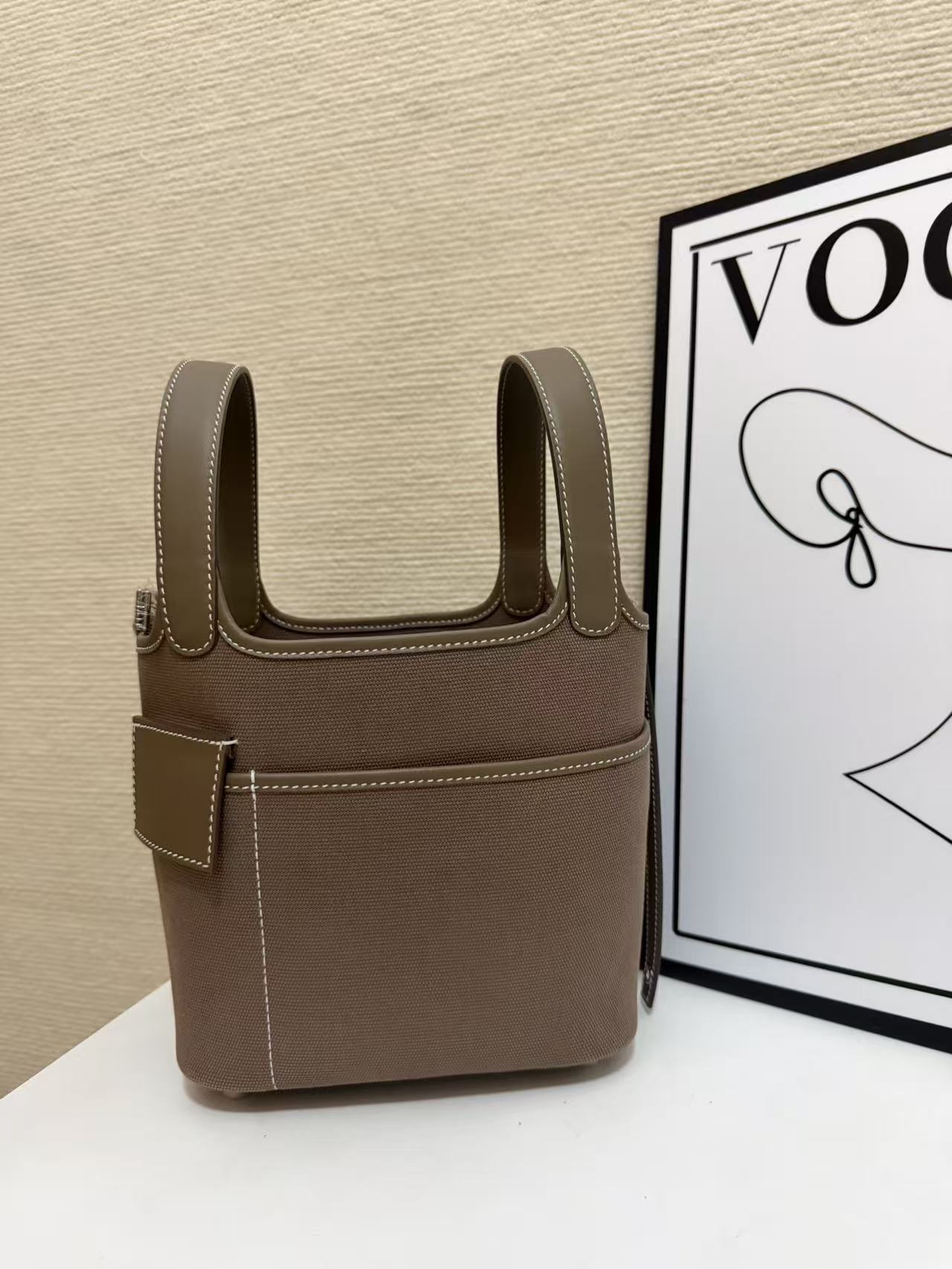 1:1 Replica Hermes bag Cargo Picotin 18cm Swift — AAA Quality Replica