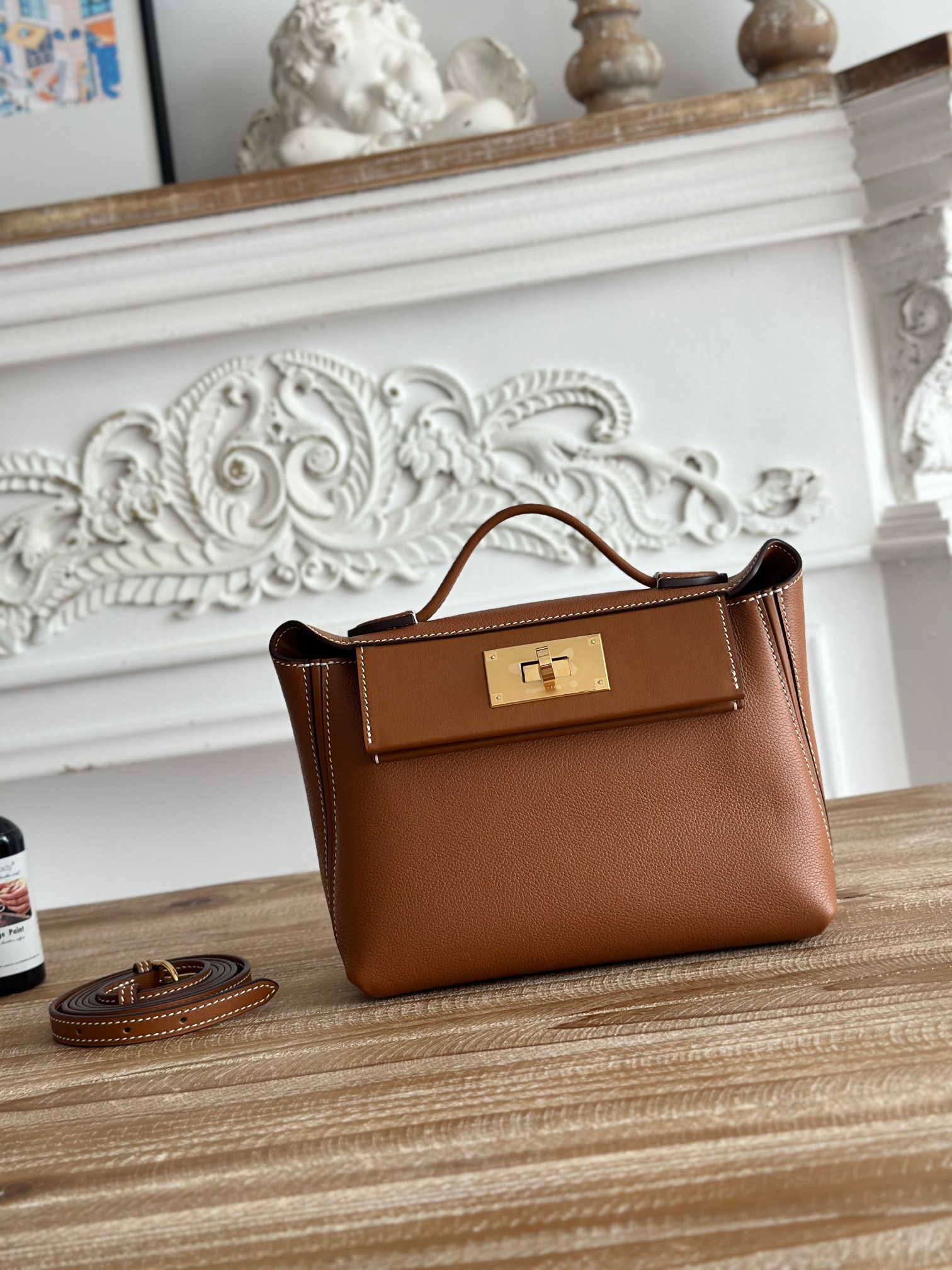 1:1 Replica Hermes bag Half hand sewing mini 2424 — AAA Quality Replica