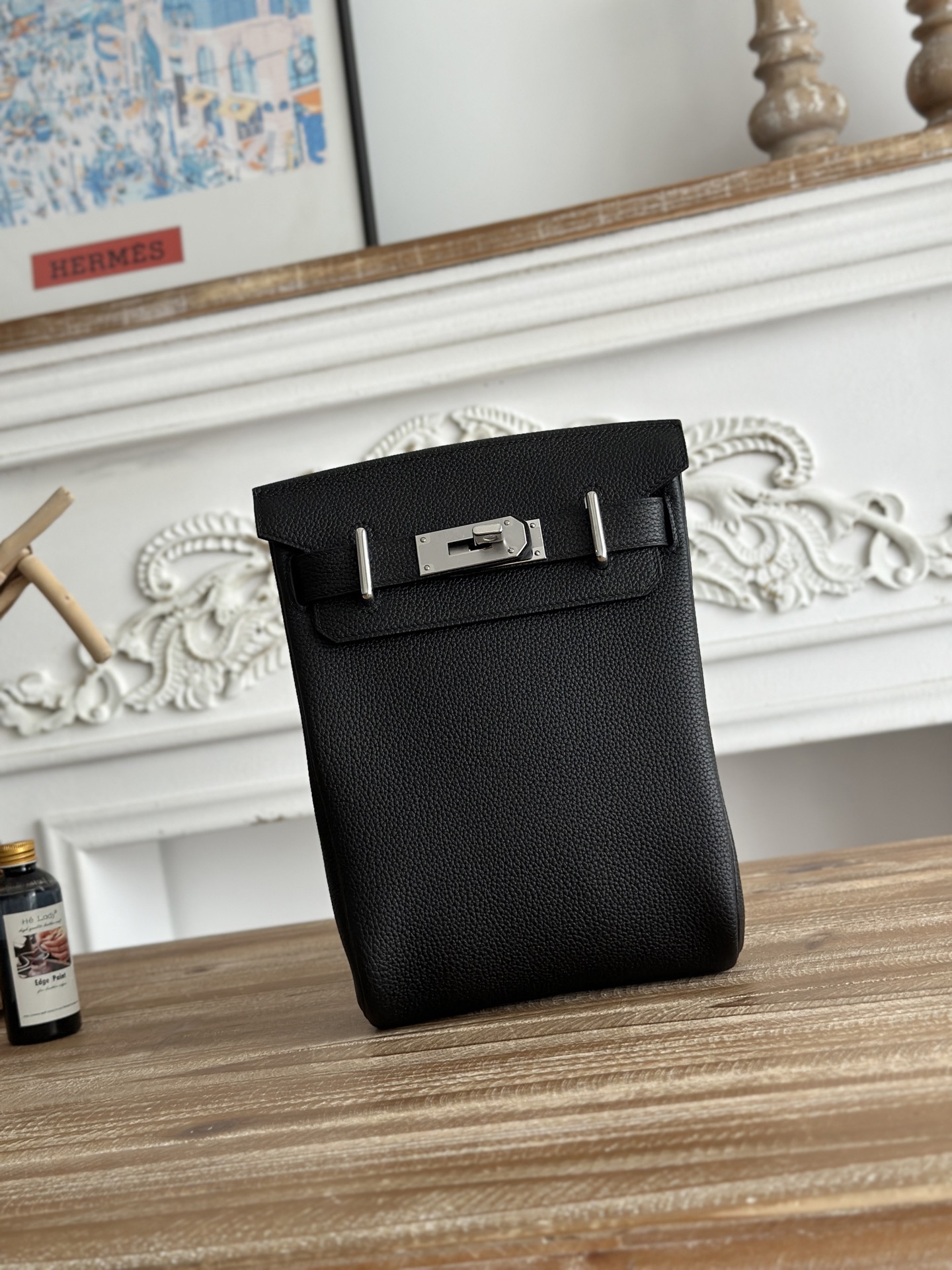 1:1 Replica Hermes bag 𝐇𝐚𝐜 𝐚 𝐝𝐨𝐬 | Black — Premium Replica