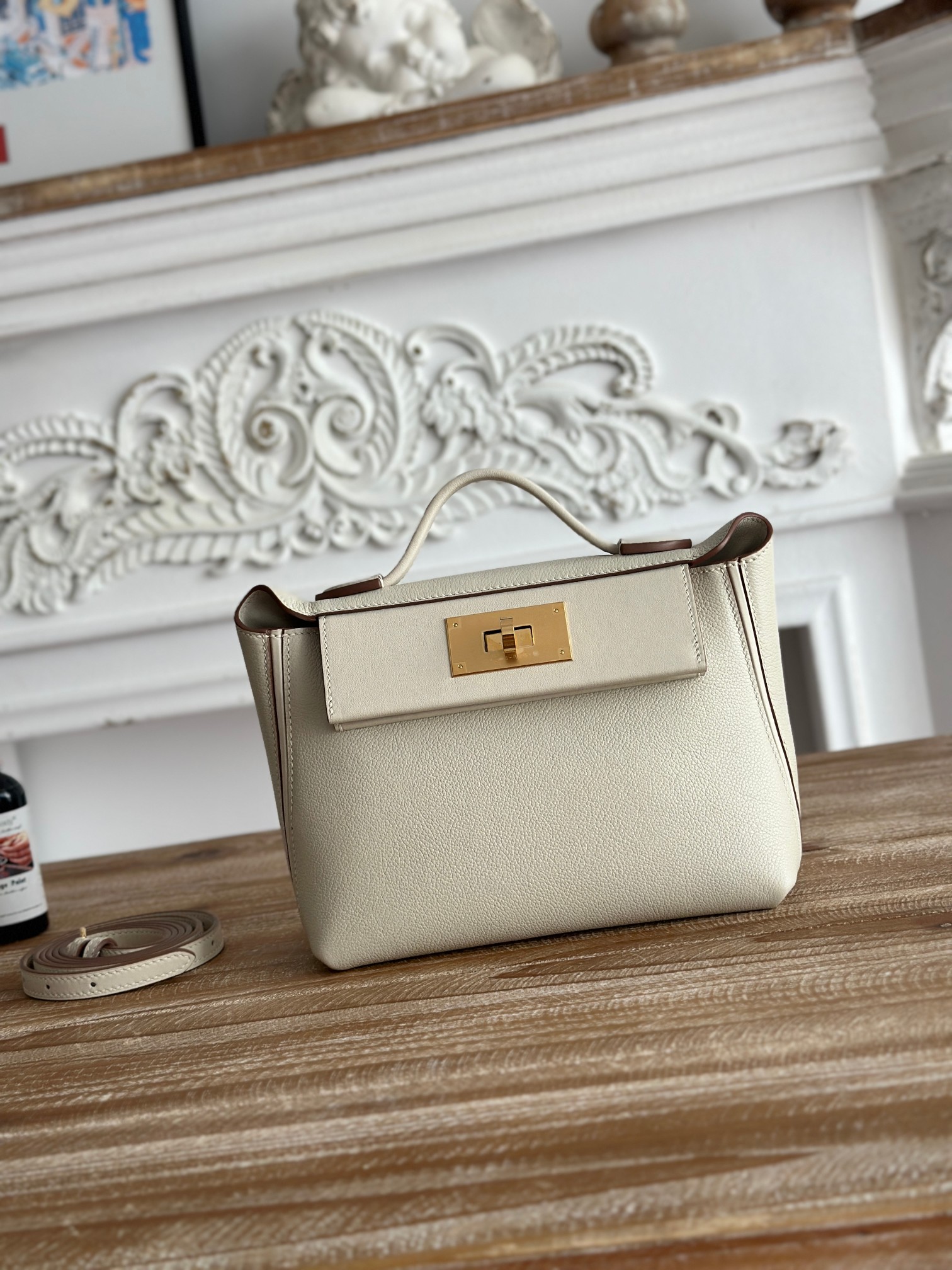 1:1 Replica Hermes bag Half hand sewing mini 2424 — AAA Quality Replica