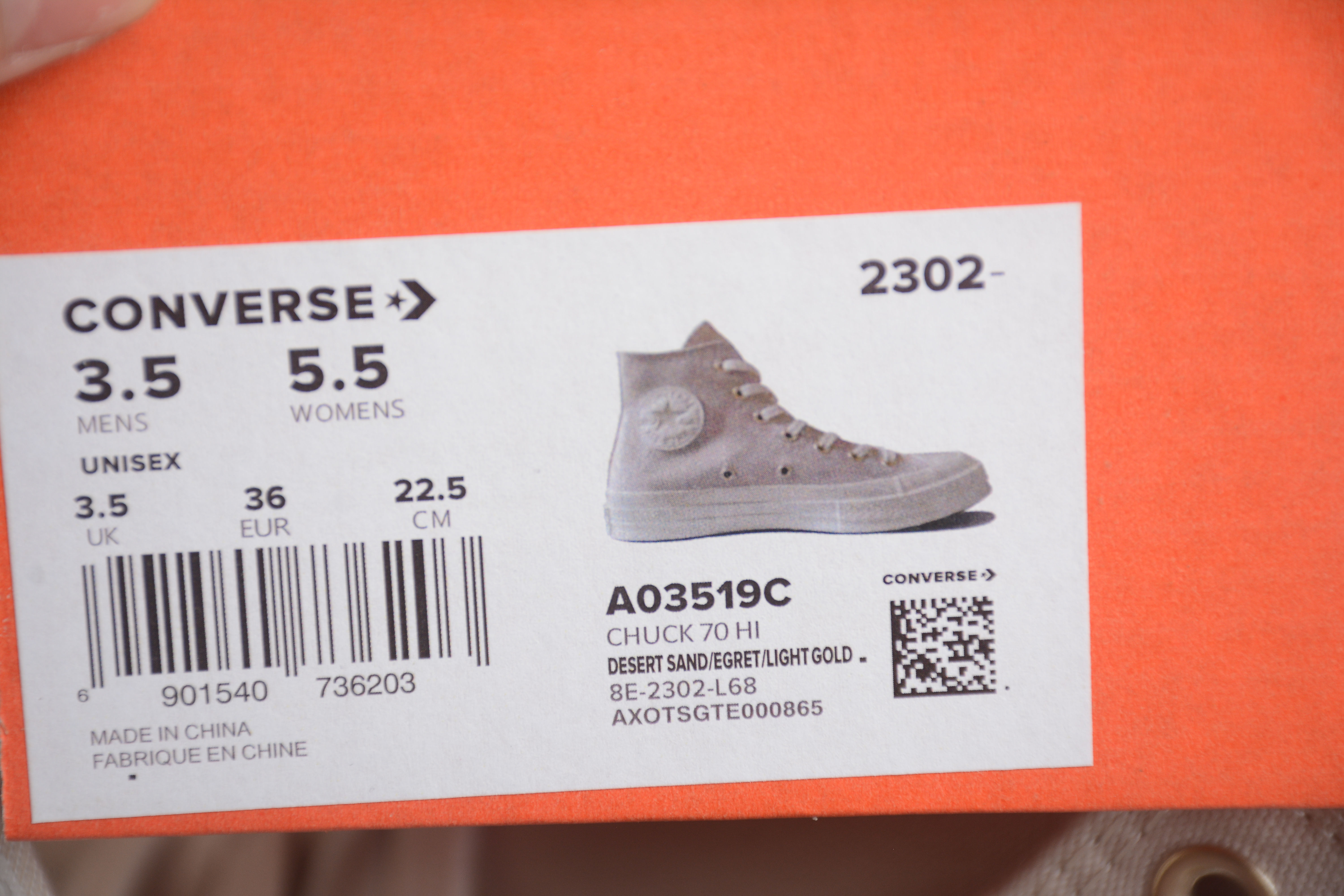 1:1 Replica CONVERSE CHUCK 70 Converse 1970s — AAA Quality Replica