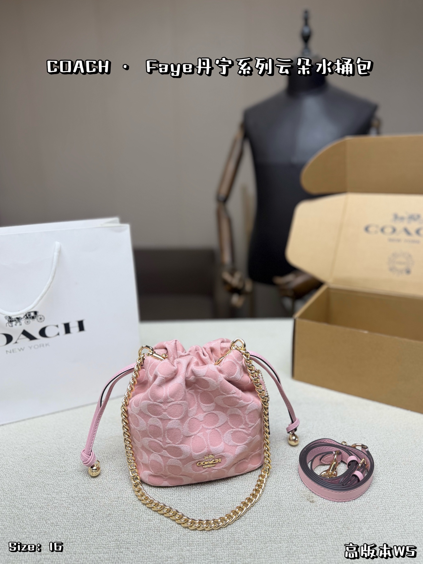 1:1 Replica COACH bag Comes with airplane case — AAA Quality Replica
