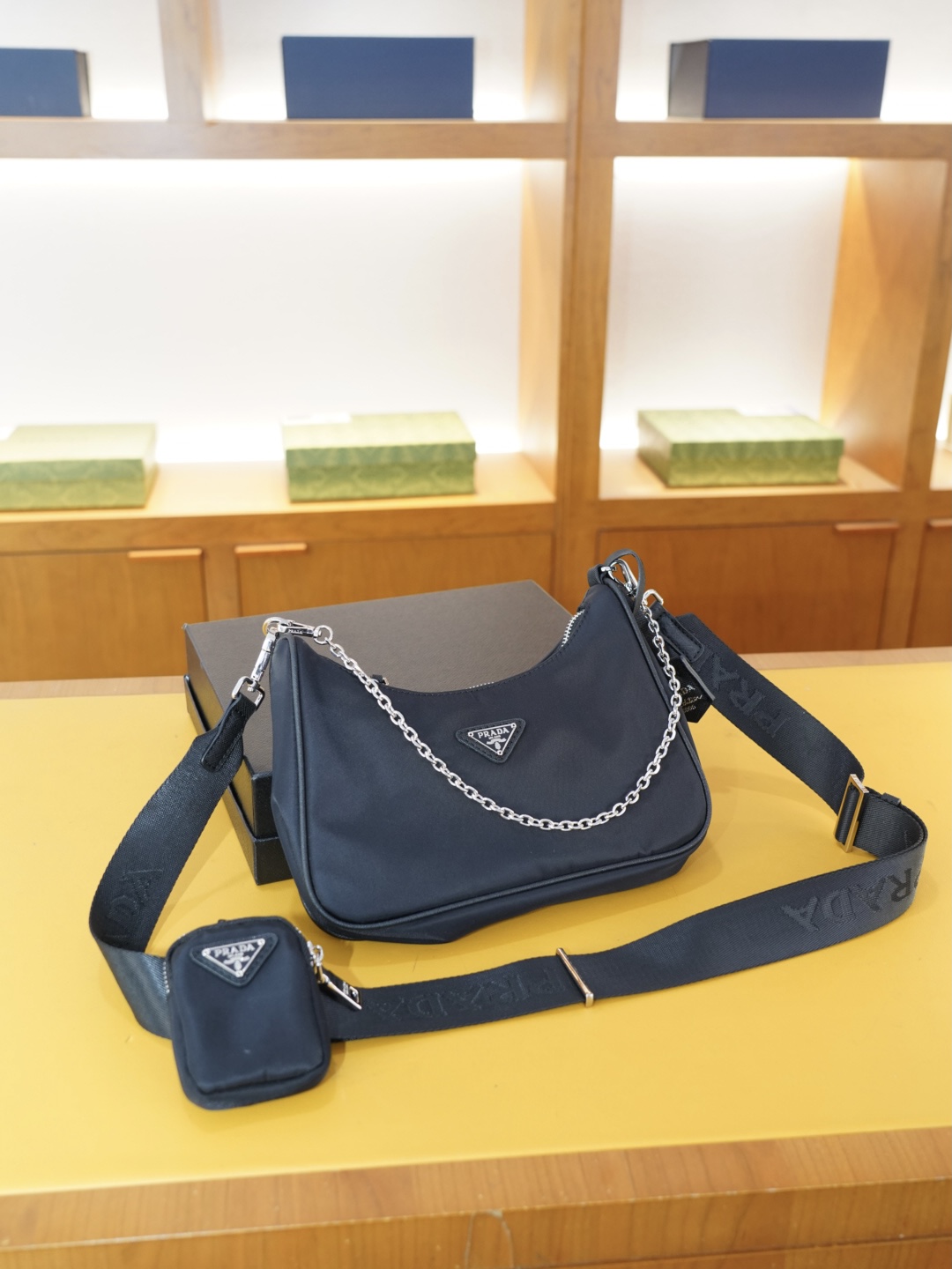 1:1 Replica PRADA bag PRADA 25x18x5 — AAA Quality Replica