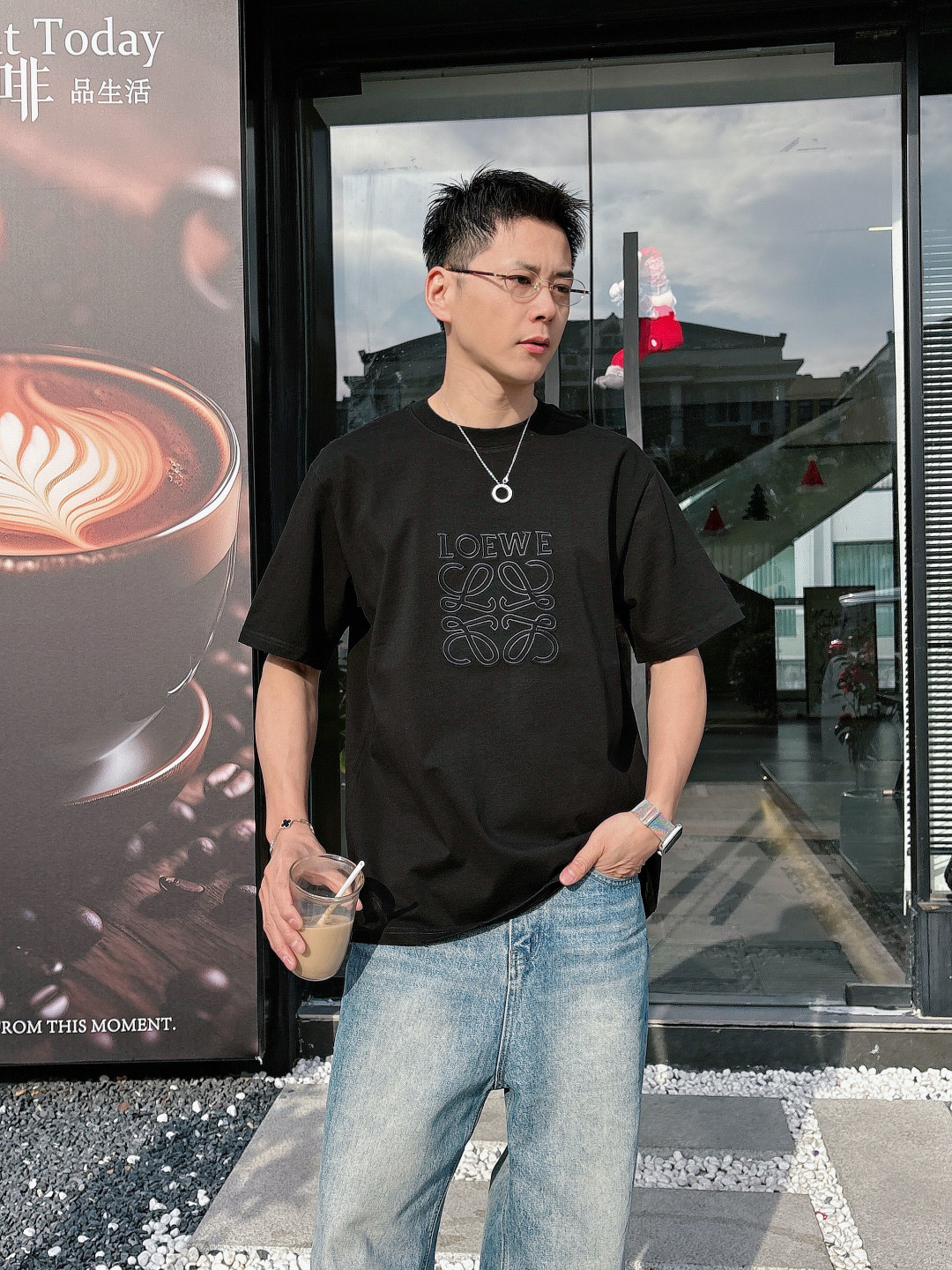 1:1 Replica Loewe men Loew2026ss T logo — AAA Quality Replica