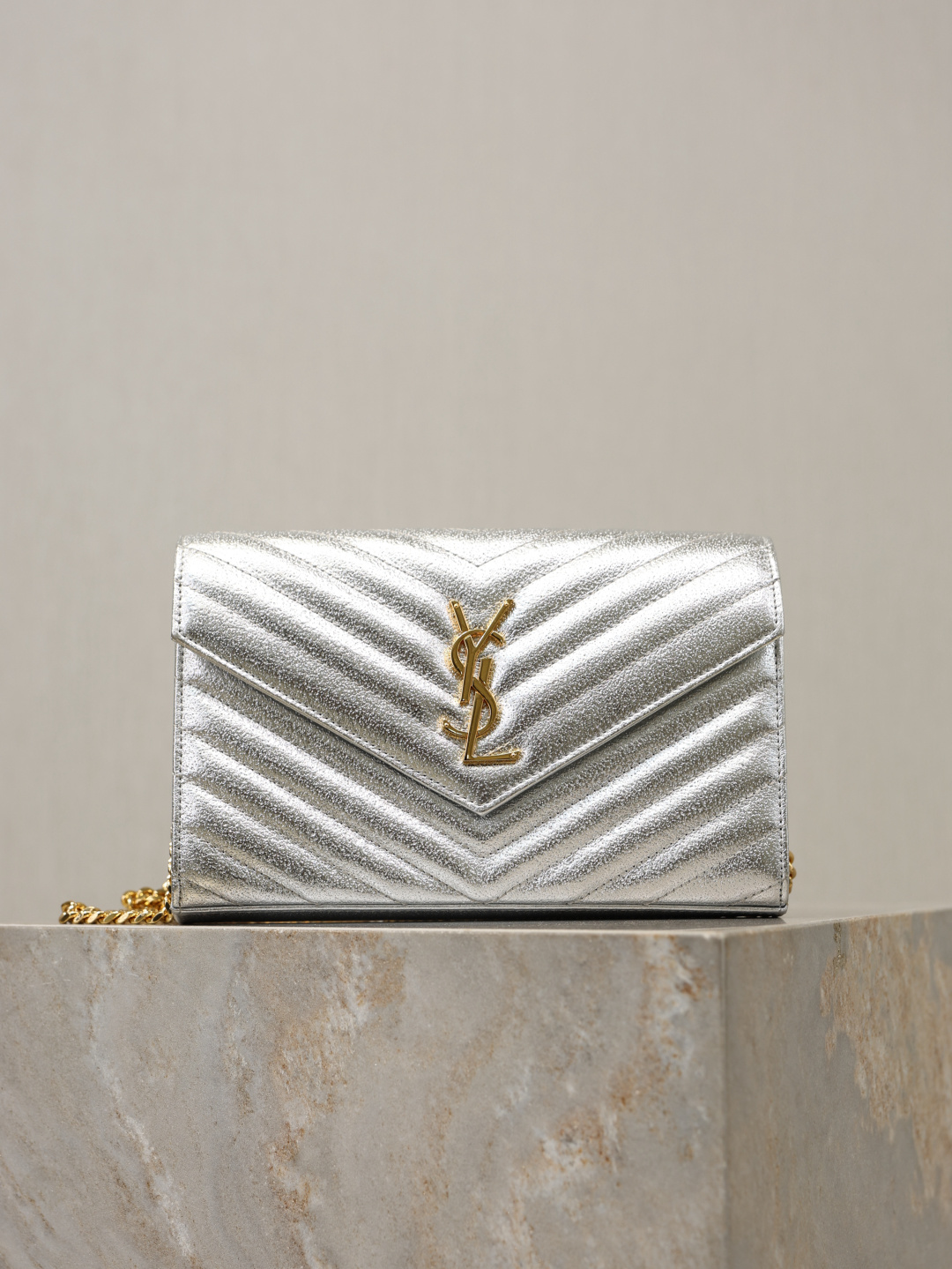1:1 Replica YSL bag Silver — AAA Quality Replica