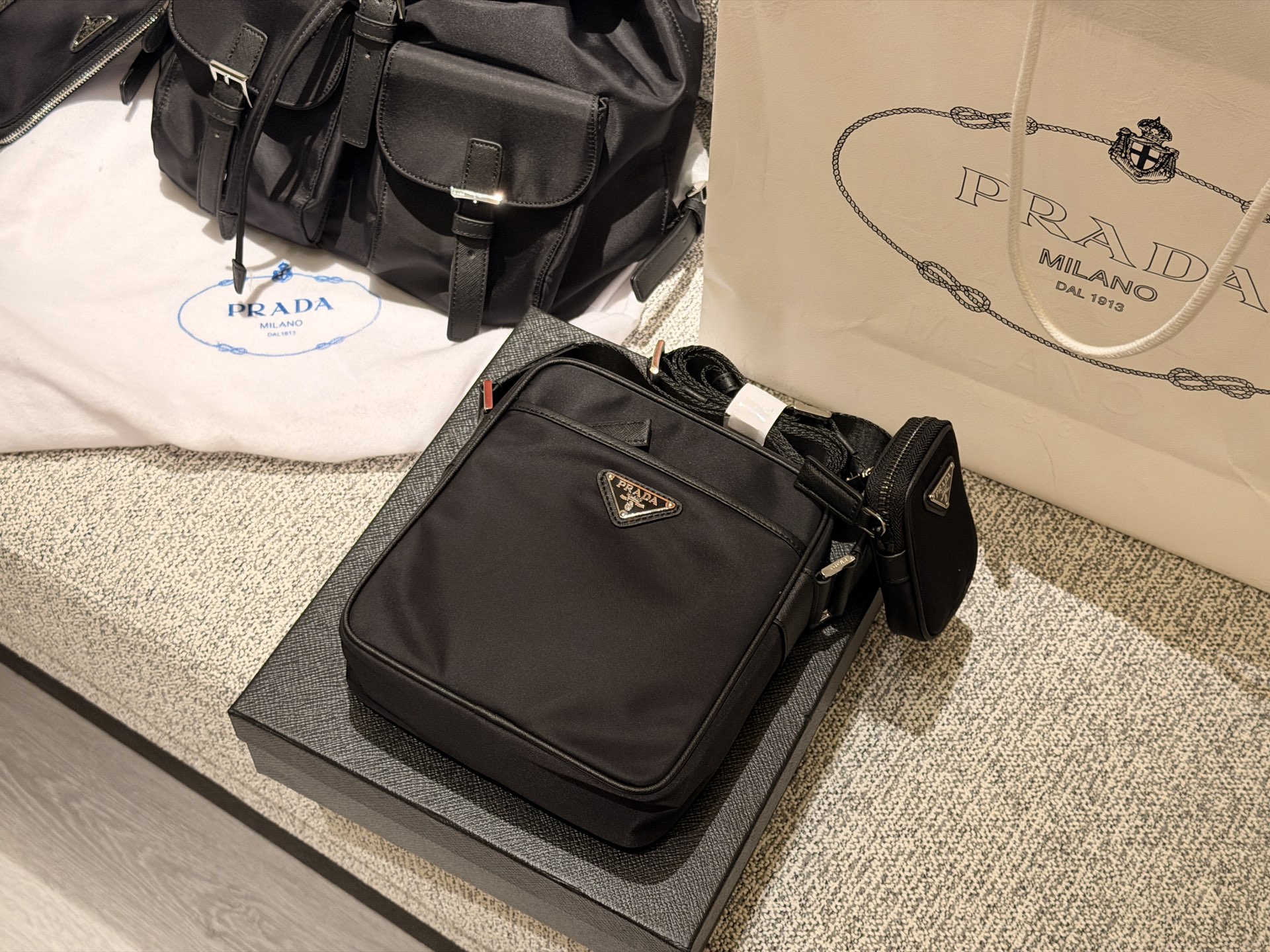 1:1 Replica PRADA bag size 17*20cm — Premium Replica