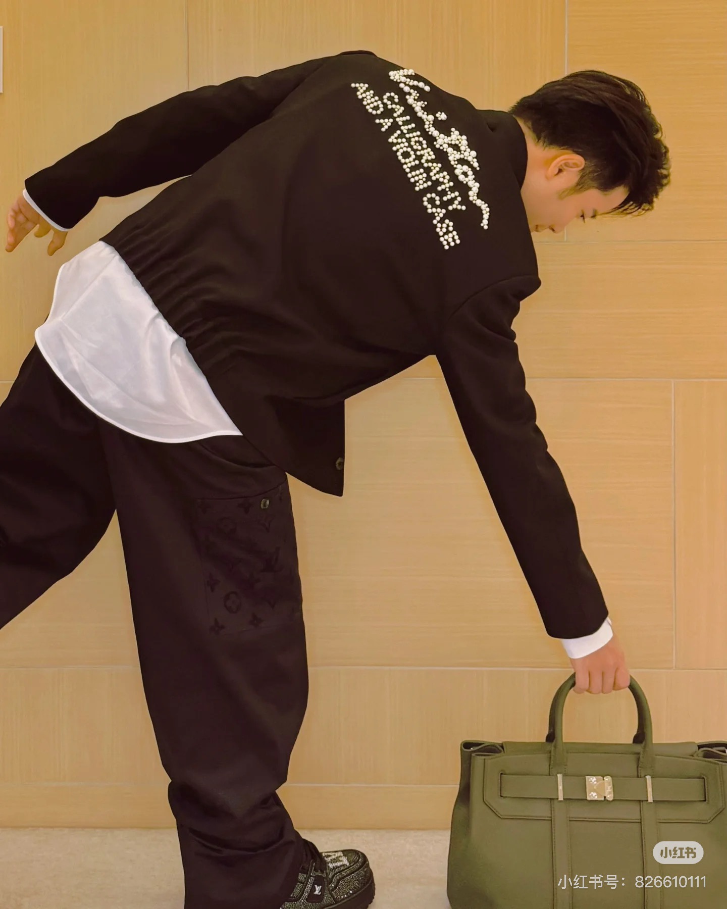 1:1 Replica Briefcase M23154 gray green — 1:1 Replica