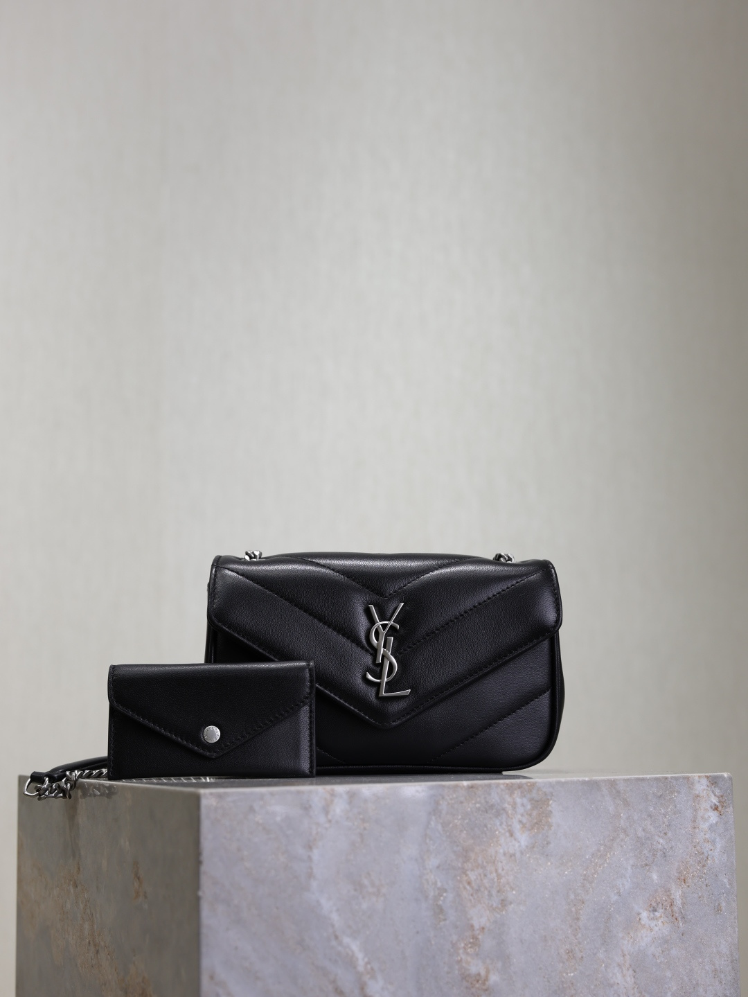 1:1 Replica YSL bag Black 20cm — 1:1 Replica