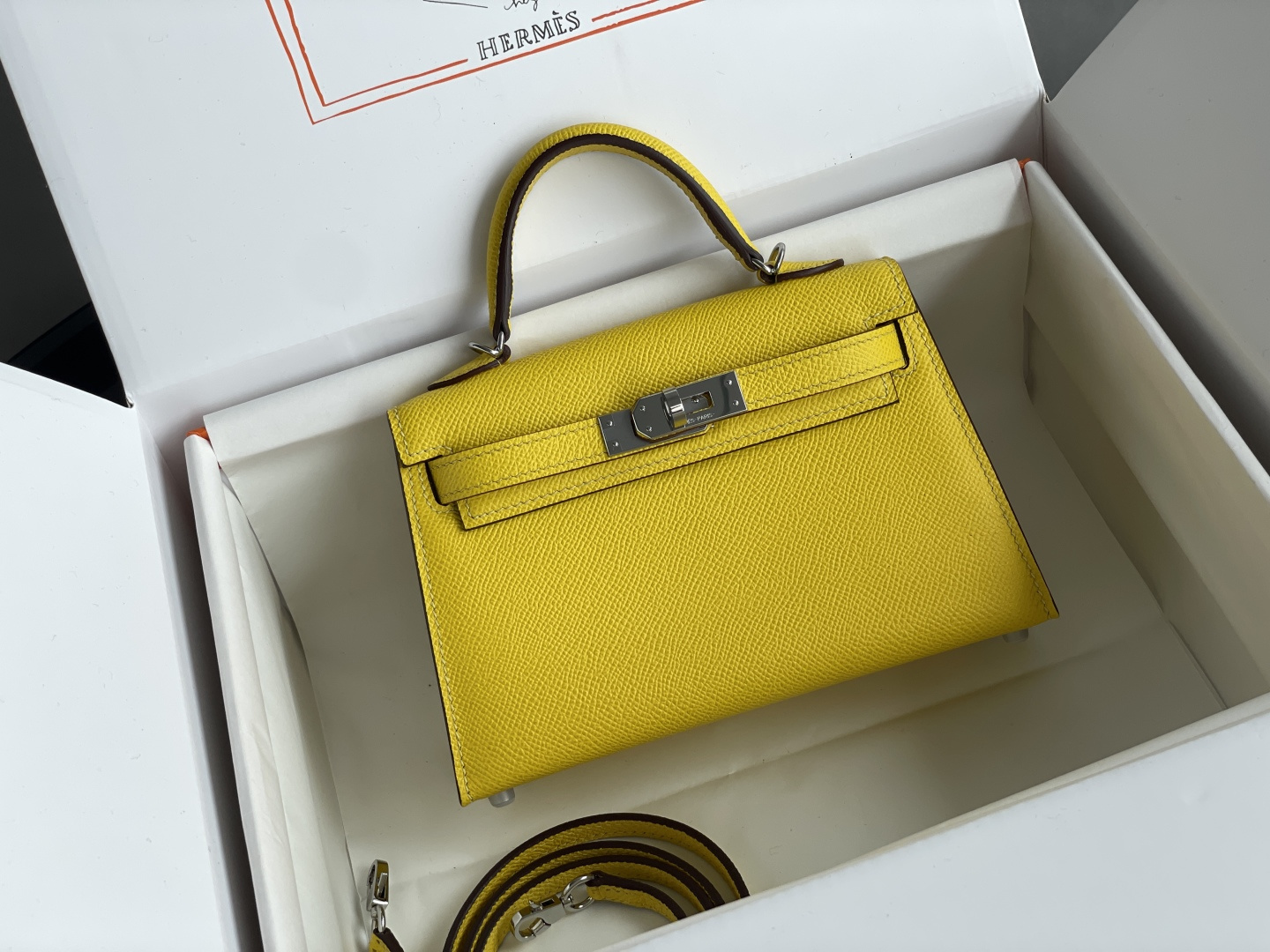 1:1 Replica Hermes bag 𝗠𝗶𝗻𝗶 𝗸𝗲𝗹𝗹𝘆 second generation — Premium Replica
