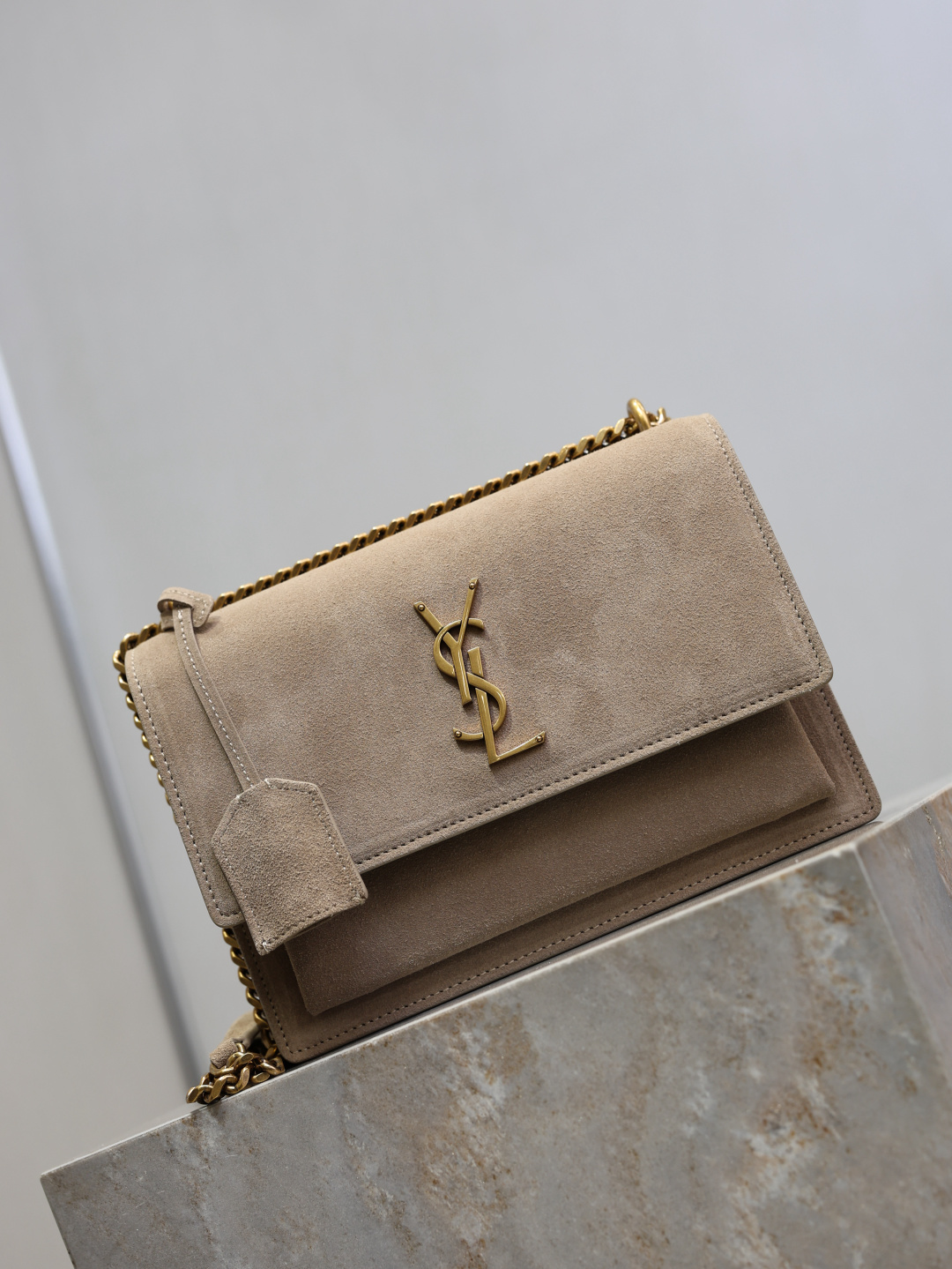 1:1 Replica YSL bag Gray matte — 1:1 Replica